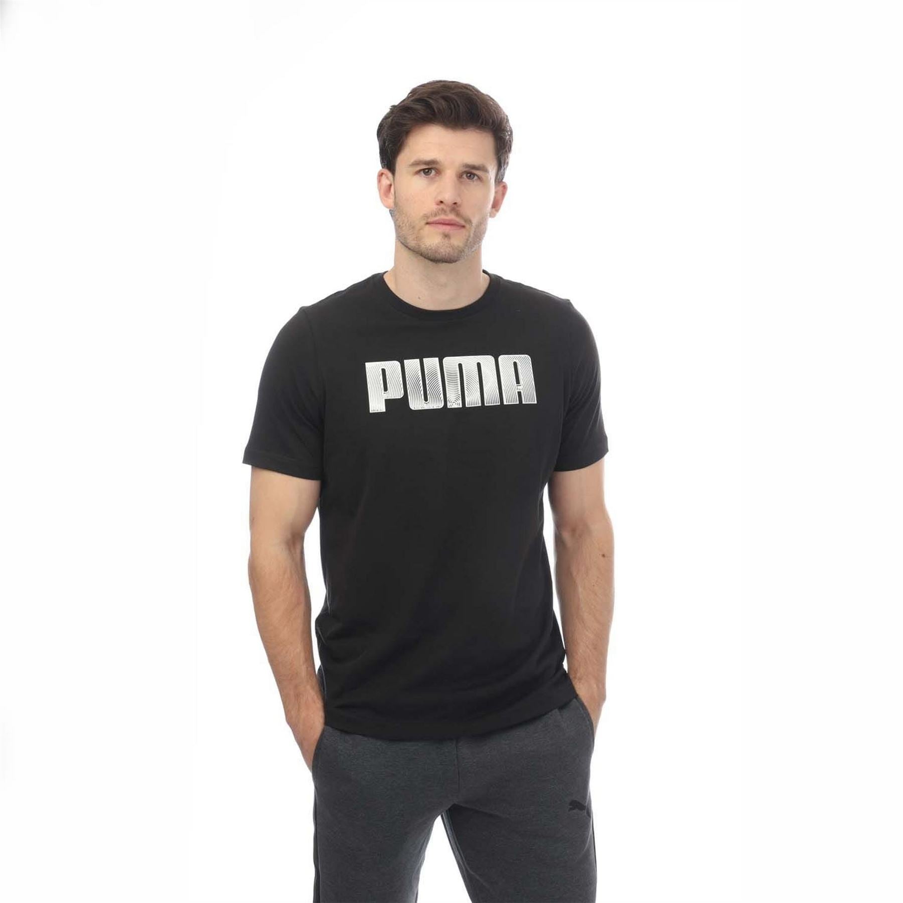 Puma Mens Mass Merchants Style Tee T-Shirt