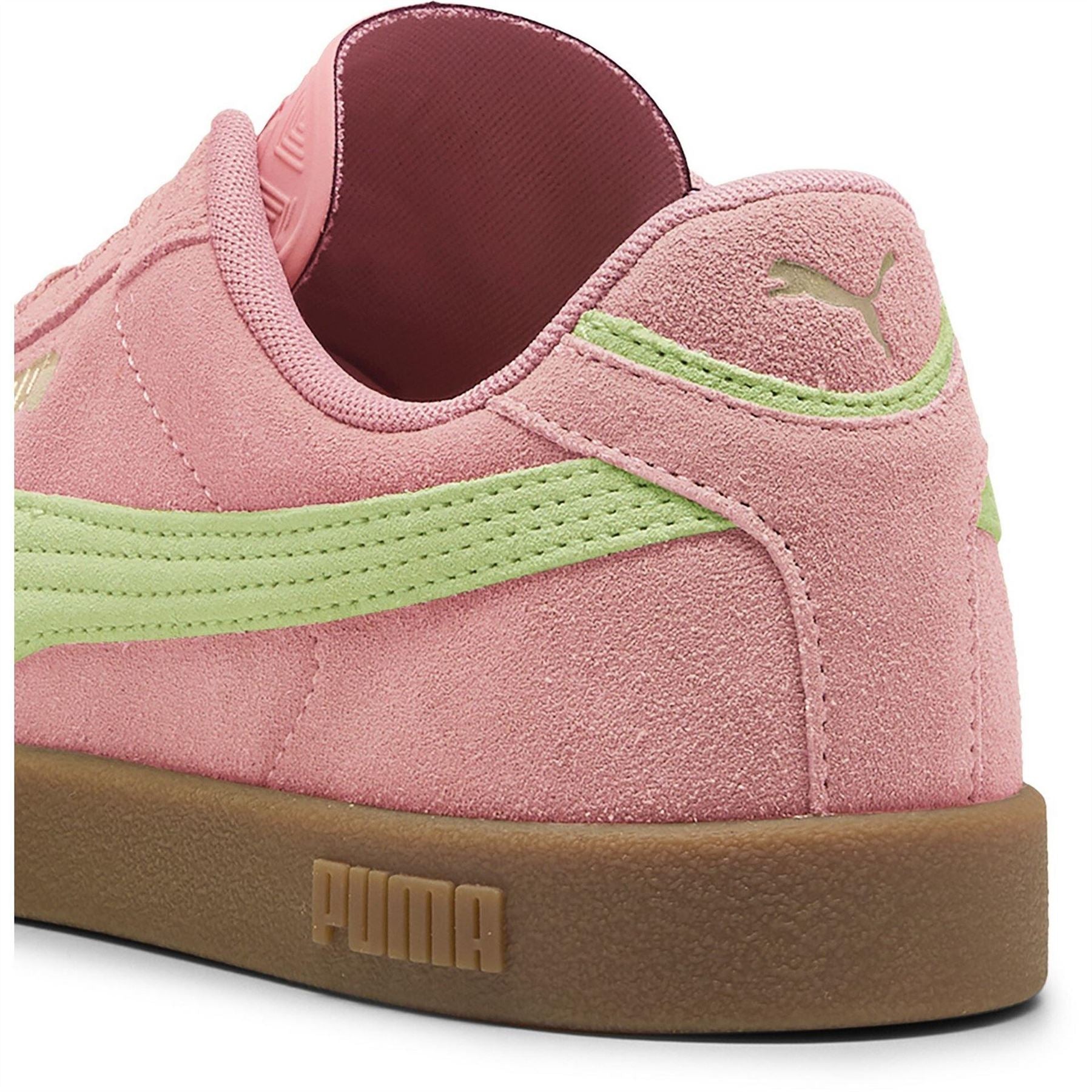 Puma Round Toe Low Top Flat Heel Sneakers