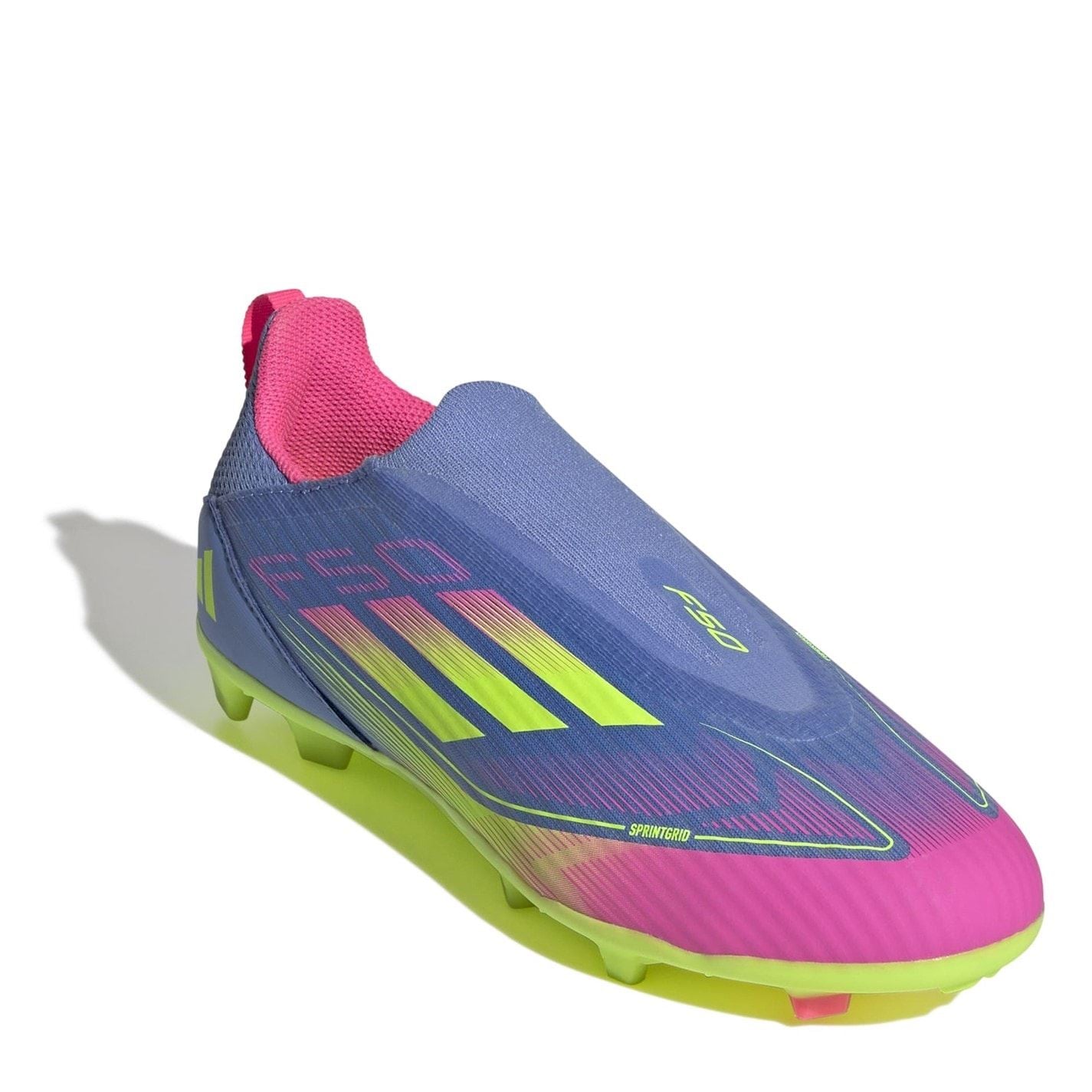adidas F50 League Laceless Childrens Firm Ground Football Boots