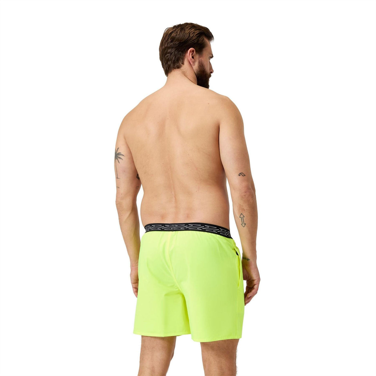 Speedo Hyperboom Band Logo Print Swimming Trunks