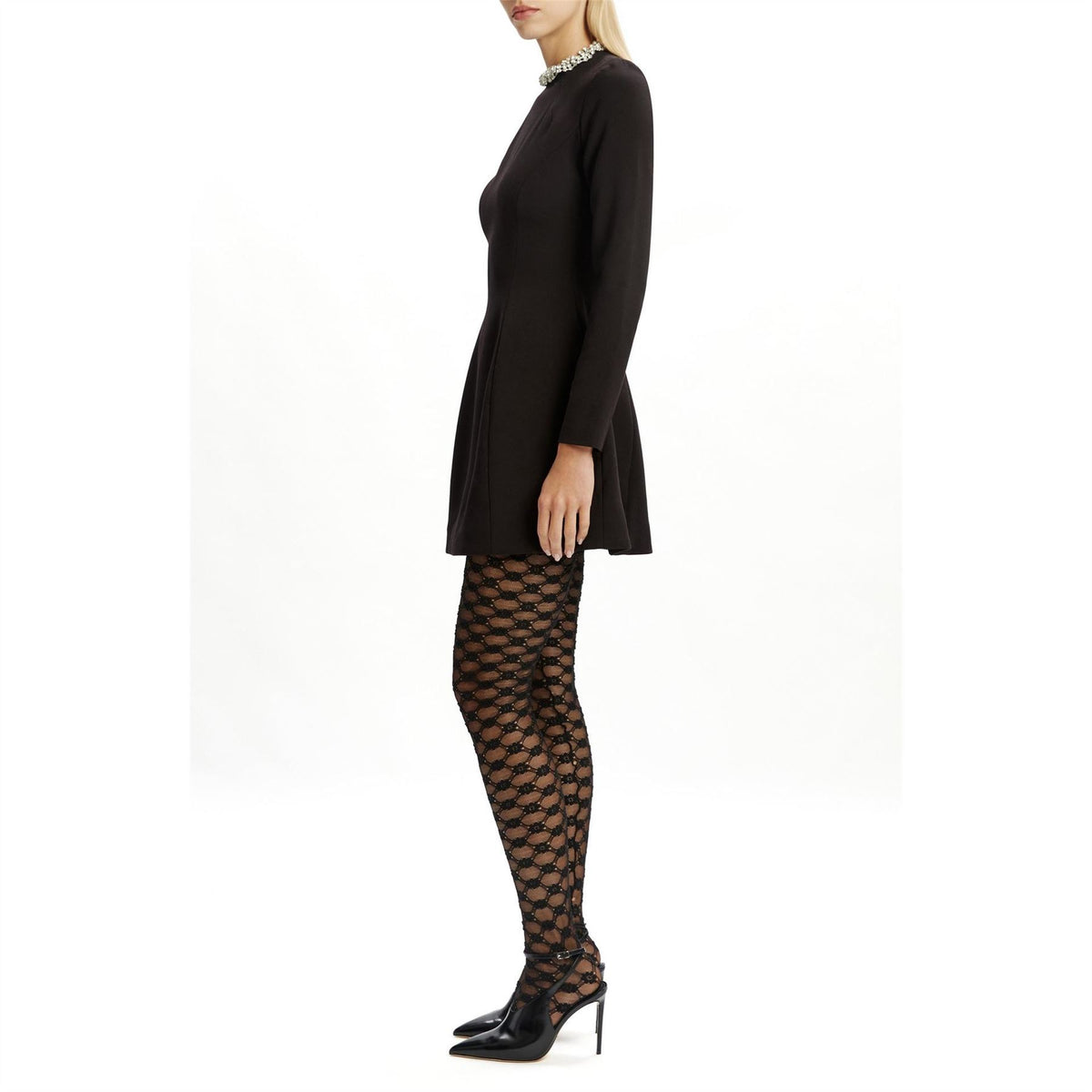 Bardot Delphi Long Sleeve Mini Dress