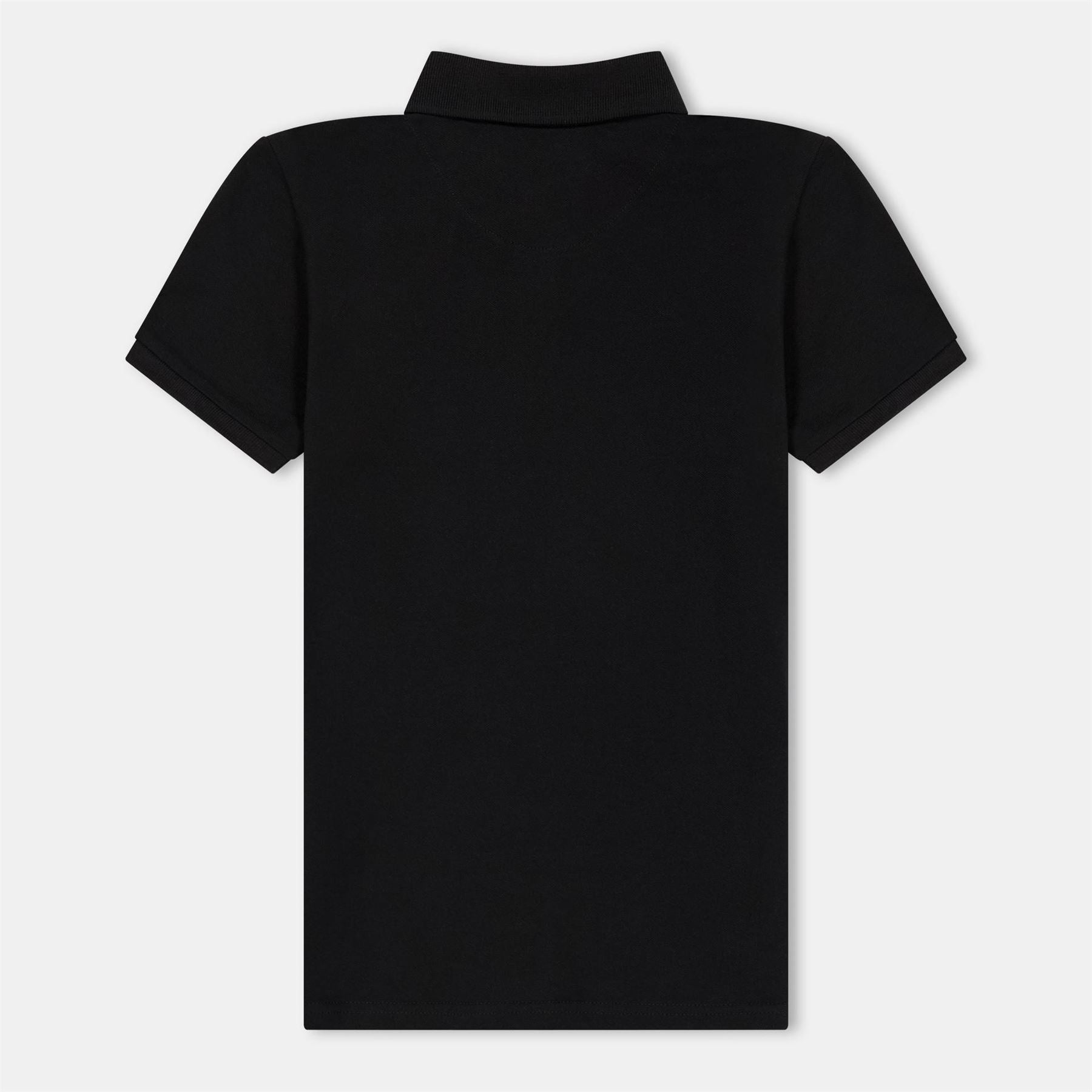 Farah Bugsworth Embroidered Collared Short Sleeve Polo