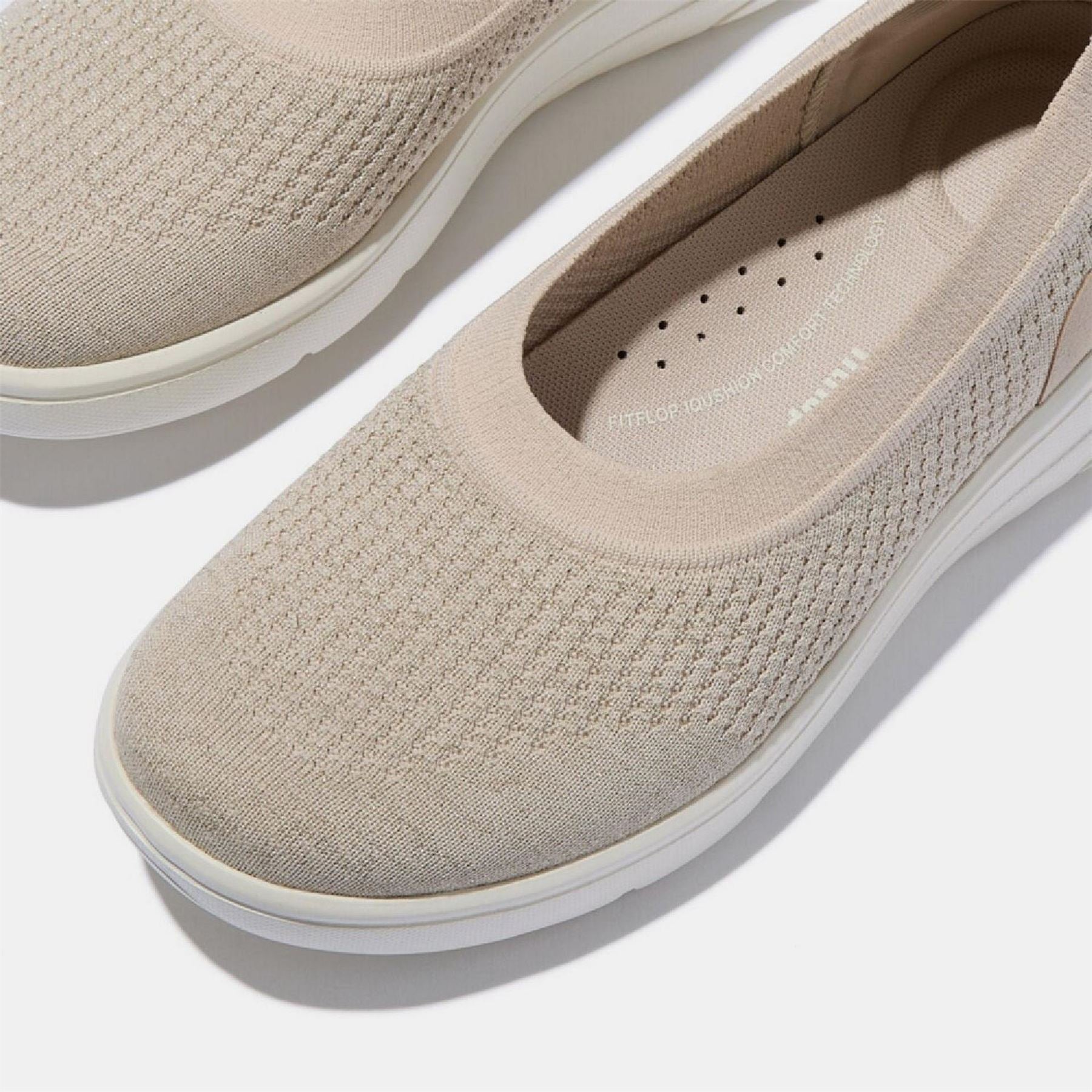Fitflop Q Knit Ballet Flats