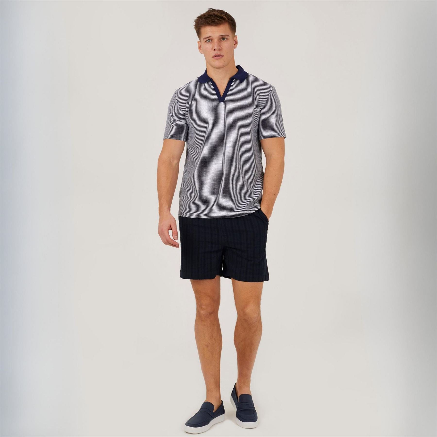 Brave Soul Elasticated Woven Tracksuit Shorts