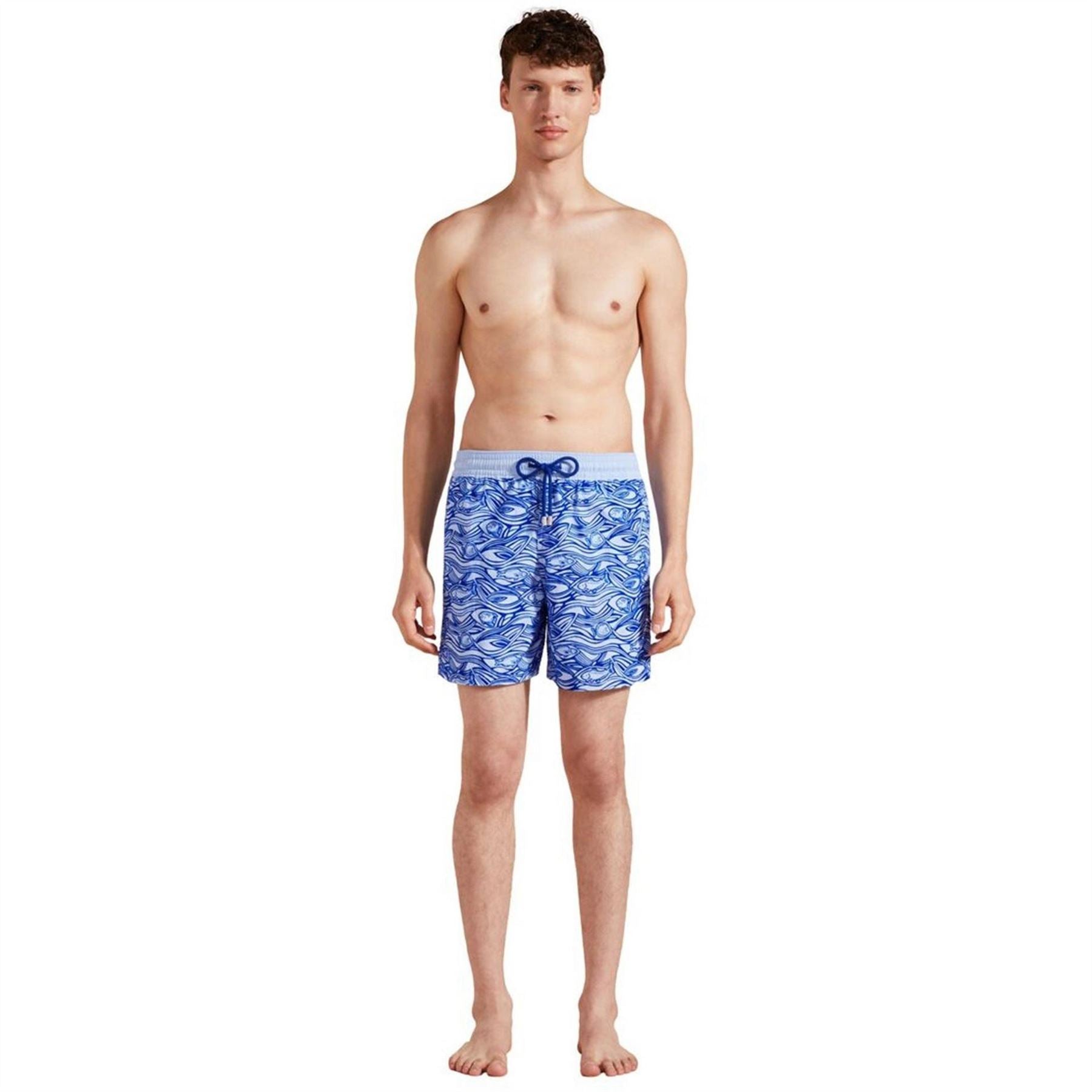 Vilebrequin Flocked Fish Swim Shorts
