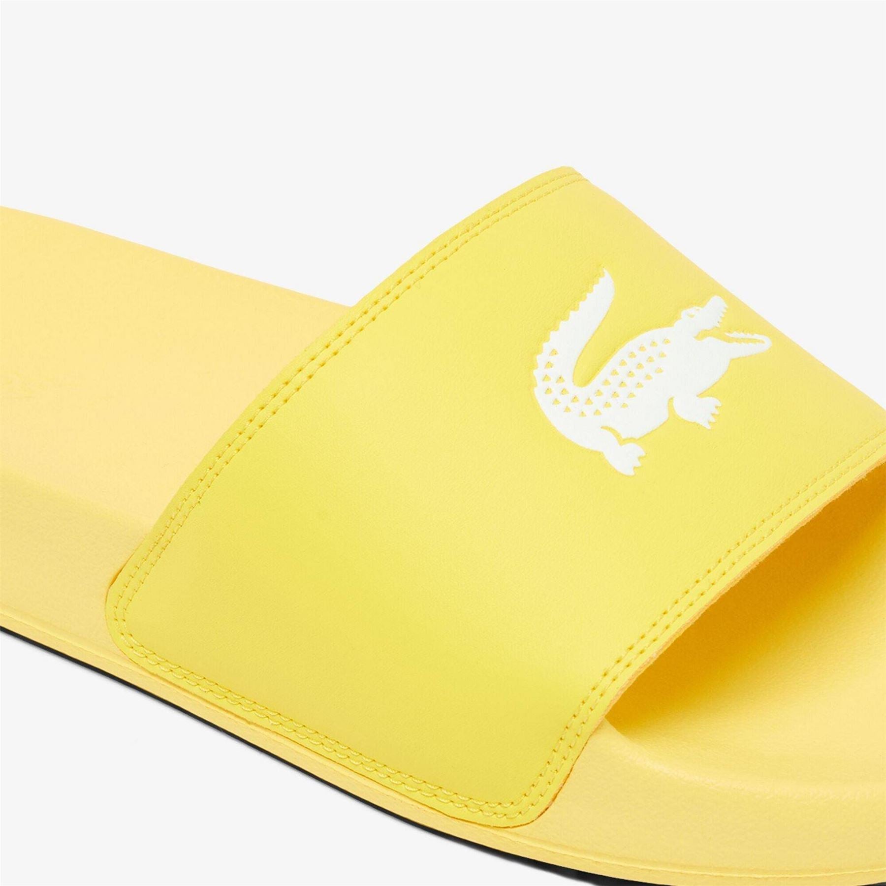 Lacoste Serve Crocodile Print Slide Mules