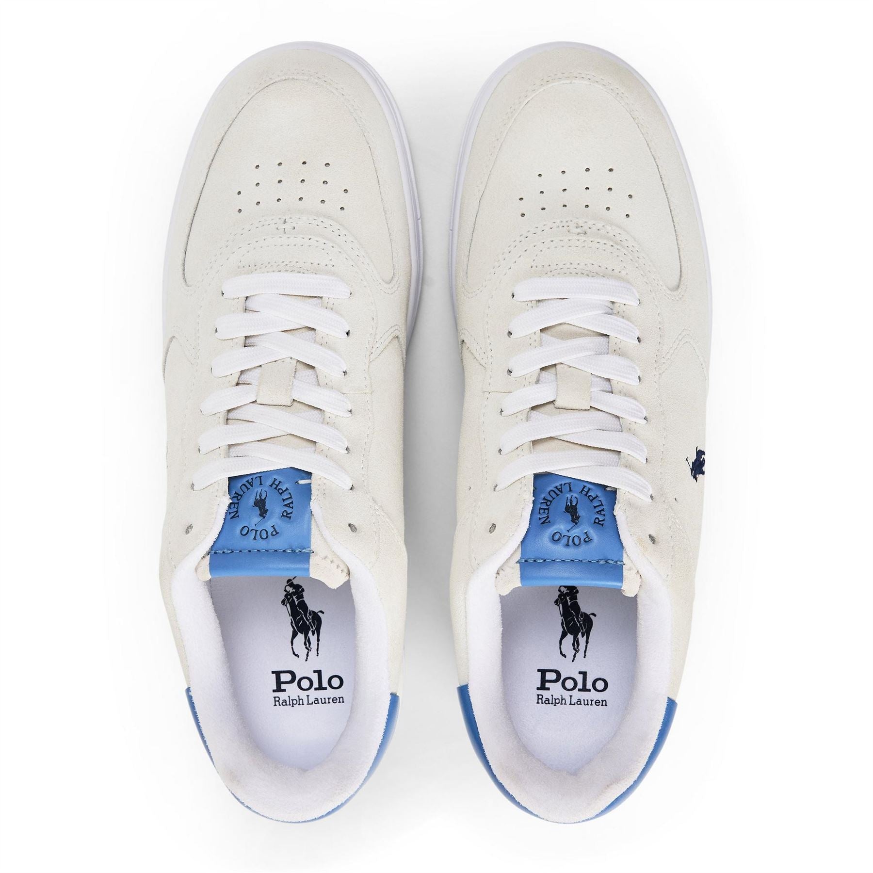 Polo Ralph Lauren Master LD61 Round Toe Flat Heel Trainers