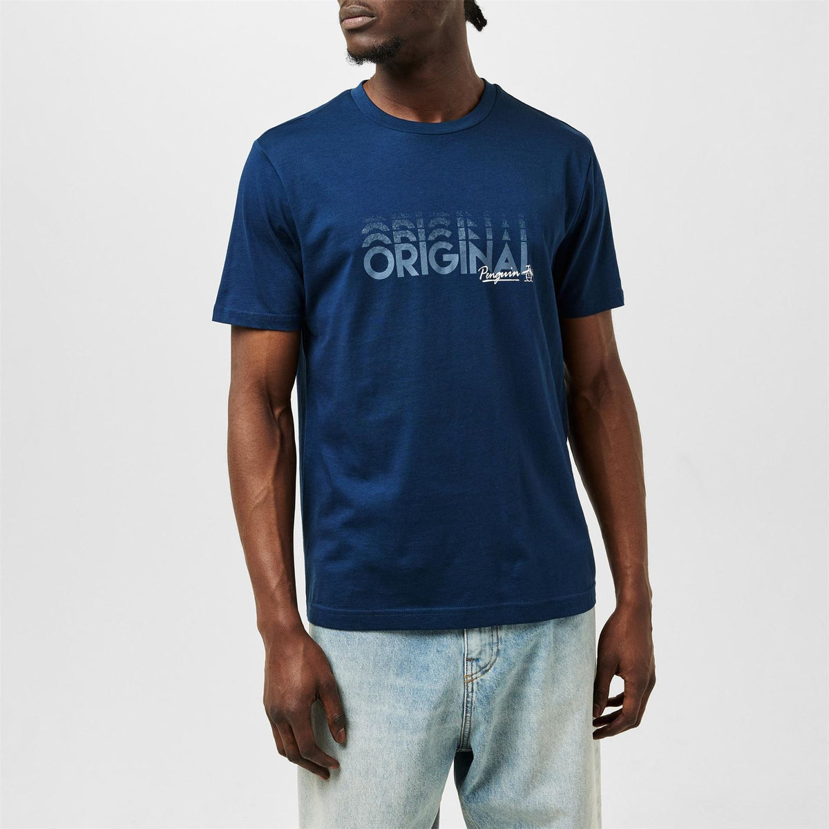 Original Penguin Penguin Graphic Crew Neck Regular Fit T-Shirt