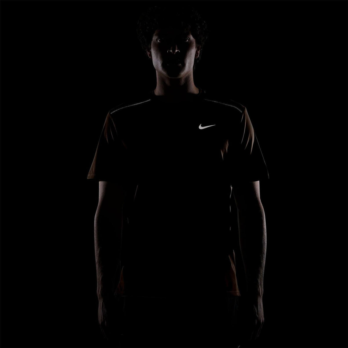 Nike Mens Drifit Miler Running Top