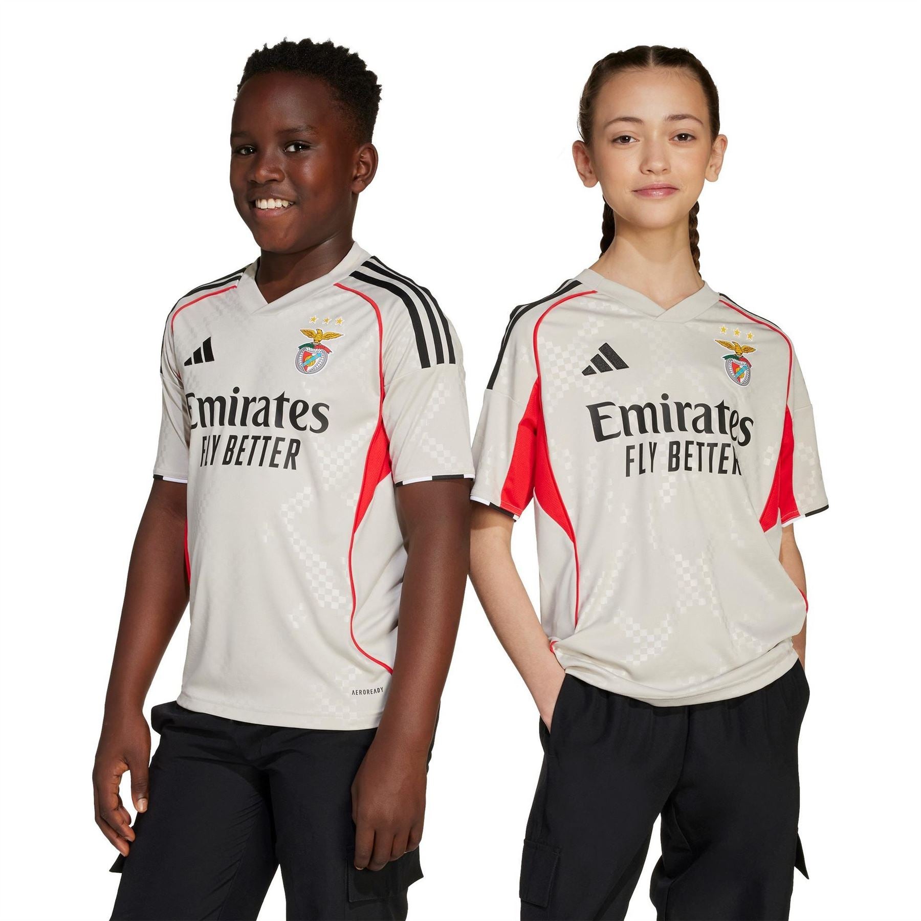 adidas Benfica Away Shirt 2025 2026 Juniors