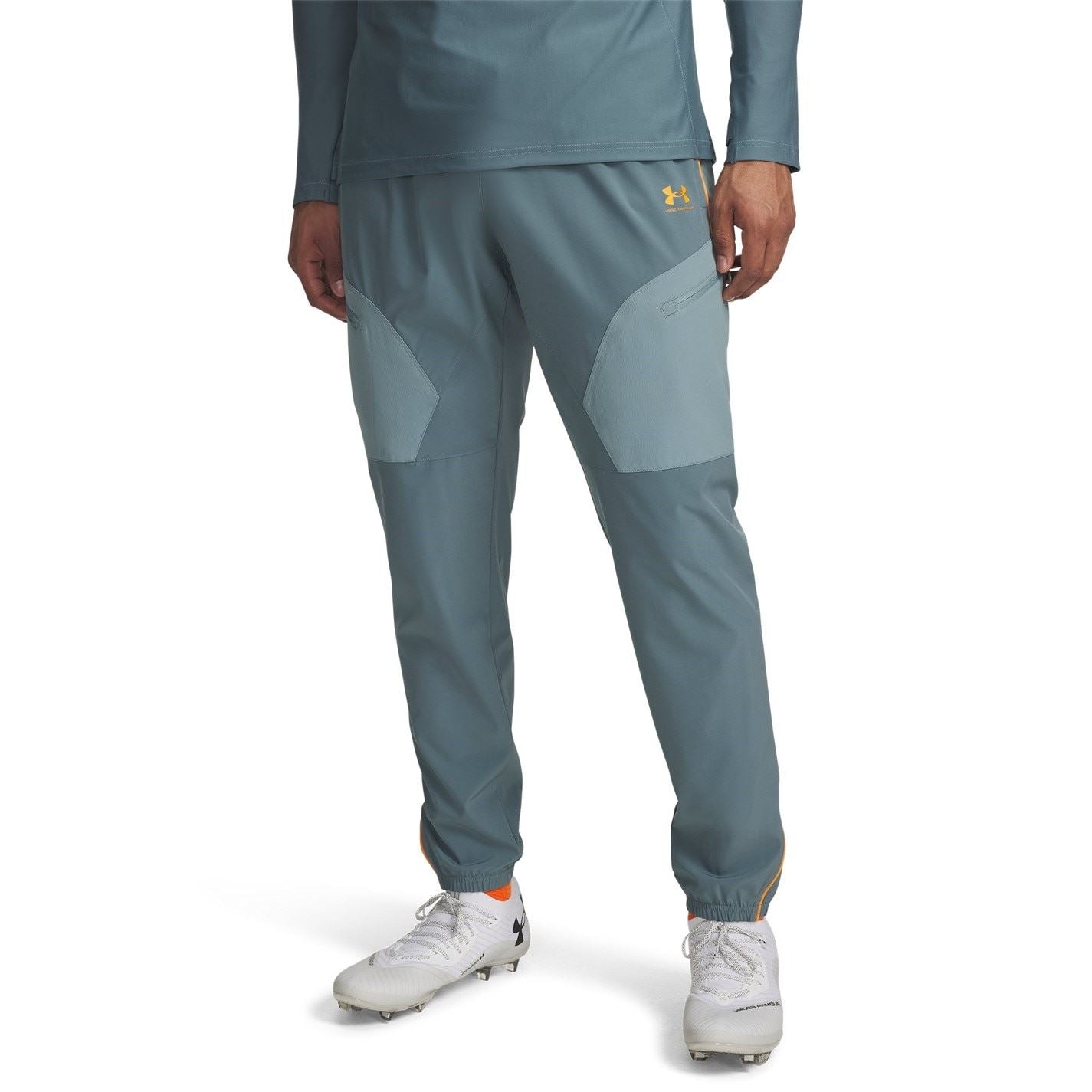 Under Armour Challeng Solid Patterned Track Pants