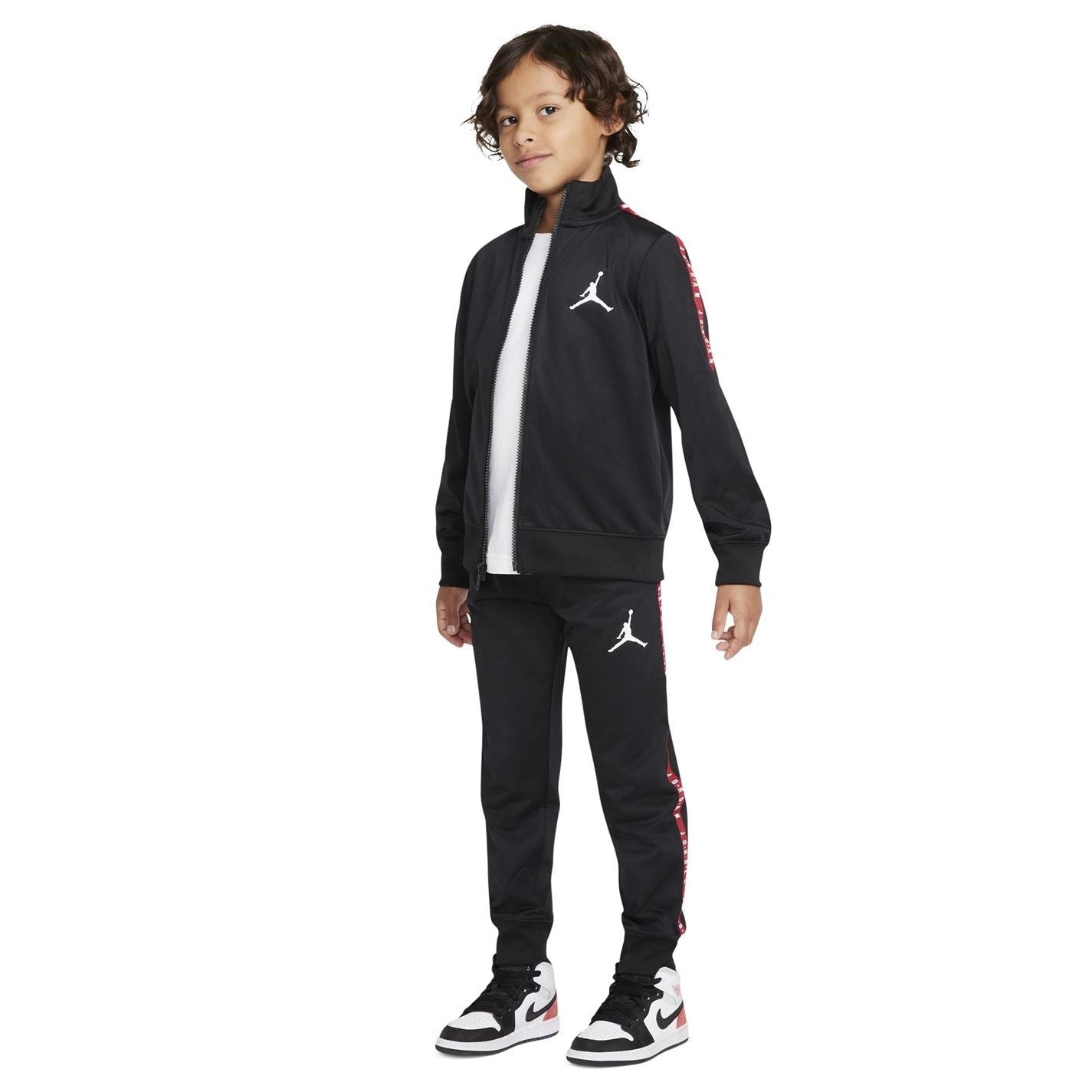 Air Jordan Funnel Neck Long Sleeve Full Track Suit