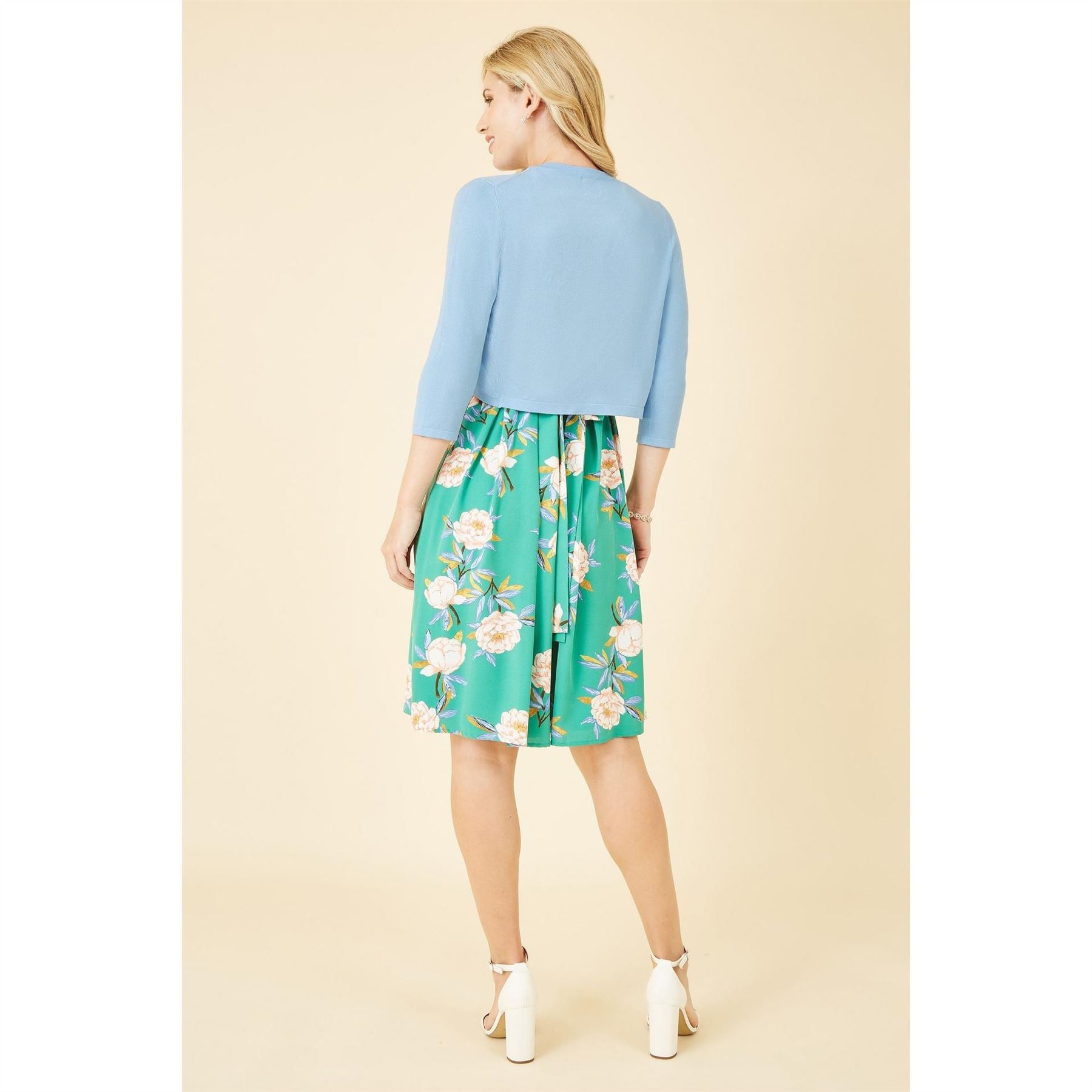 Yumi Knitted Curve Bolero