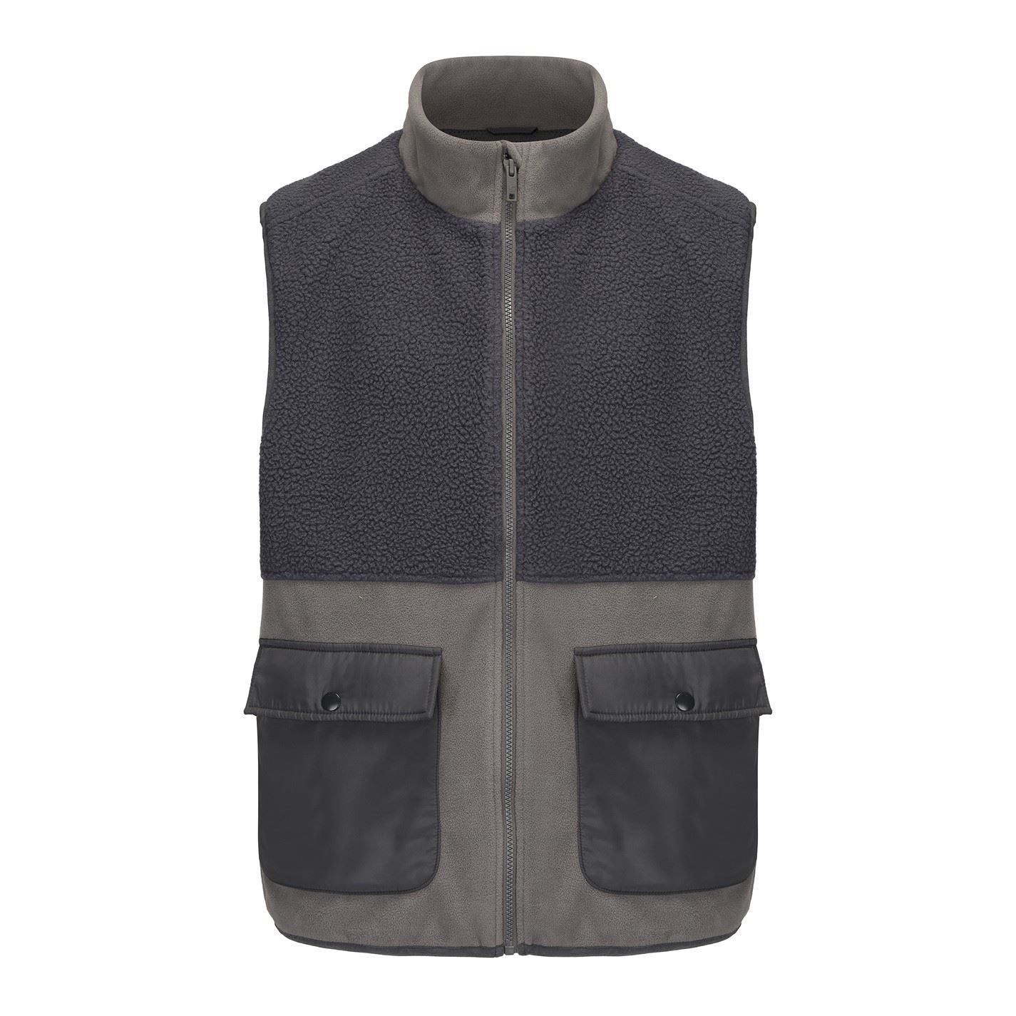 SoulCal Color Block Zipped Pocket Gilet