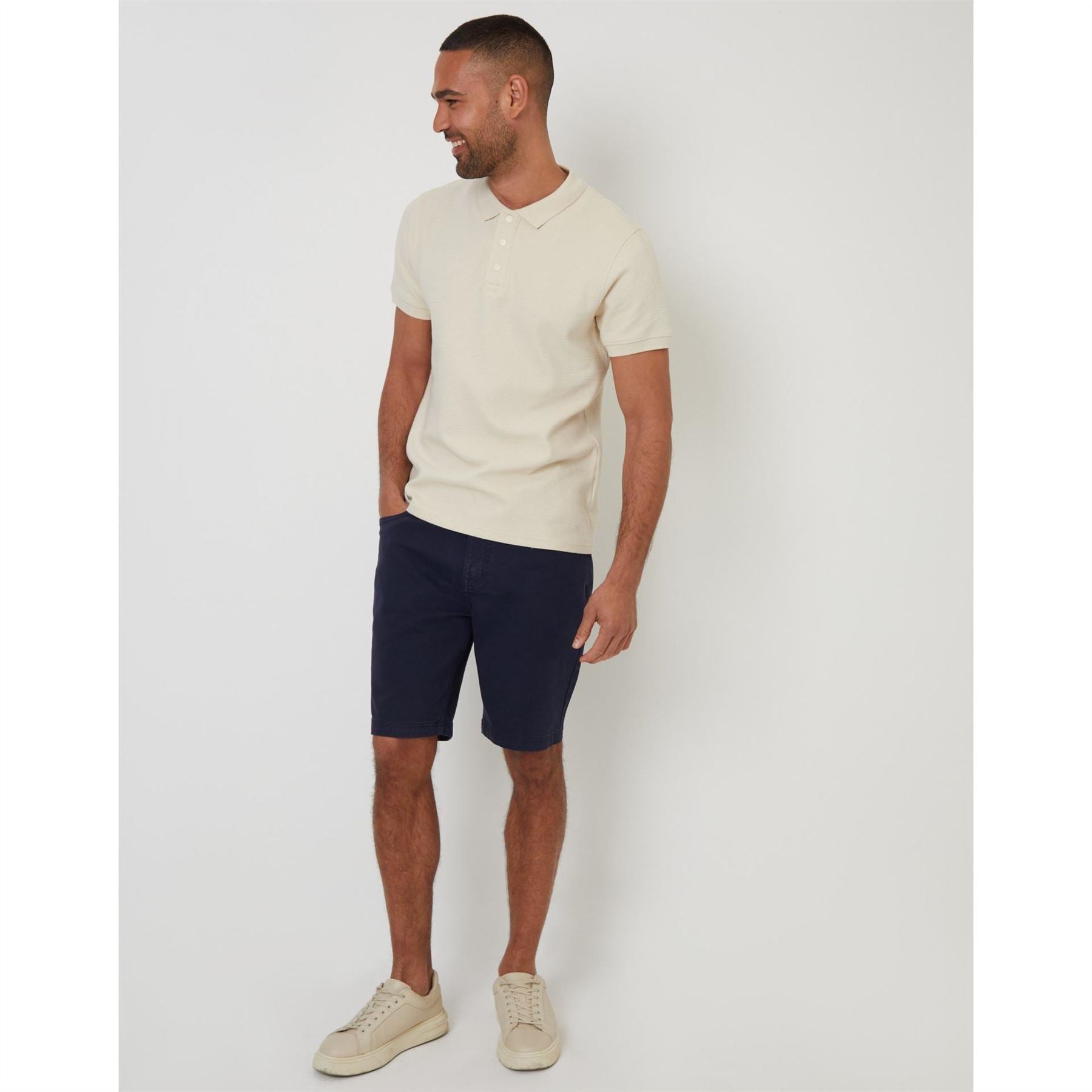 Threadbare Caswell Polo Regular Fit Short Sleeve Shirt