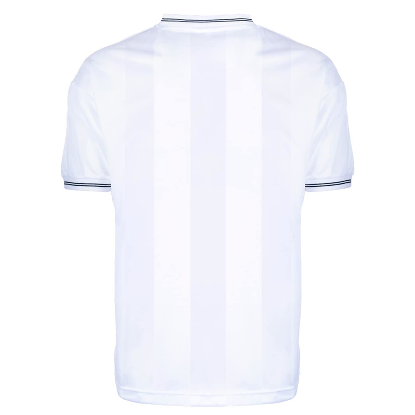 Score Draw Tottenham Hotspur 1983 Retro Home Shirt Adults