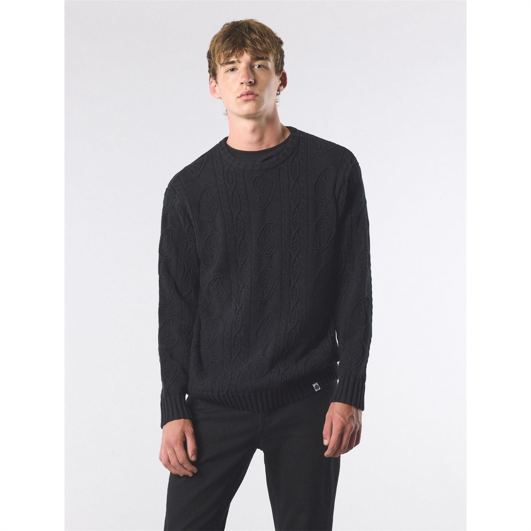 Pretty Green Marylebone Crew Neck Long Sleeve Sweater