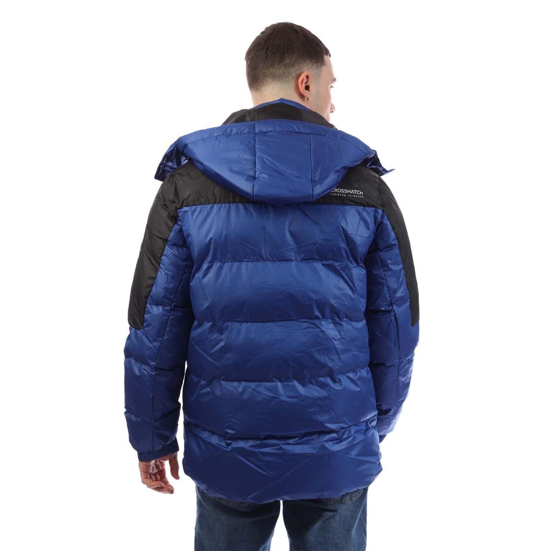 Crosshatch Panel Jacket