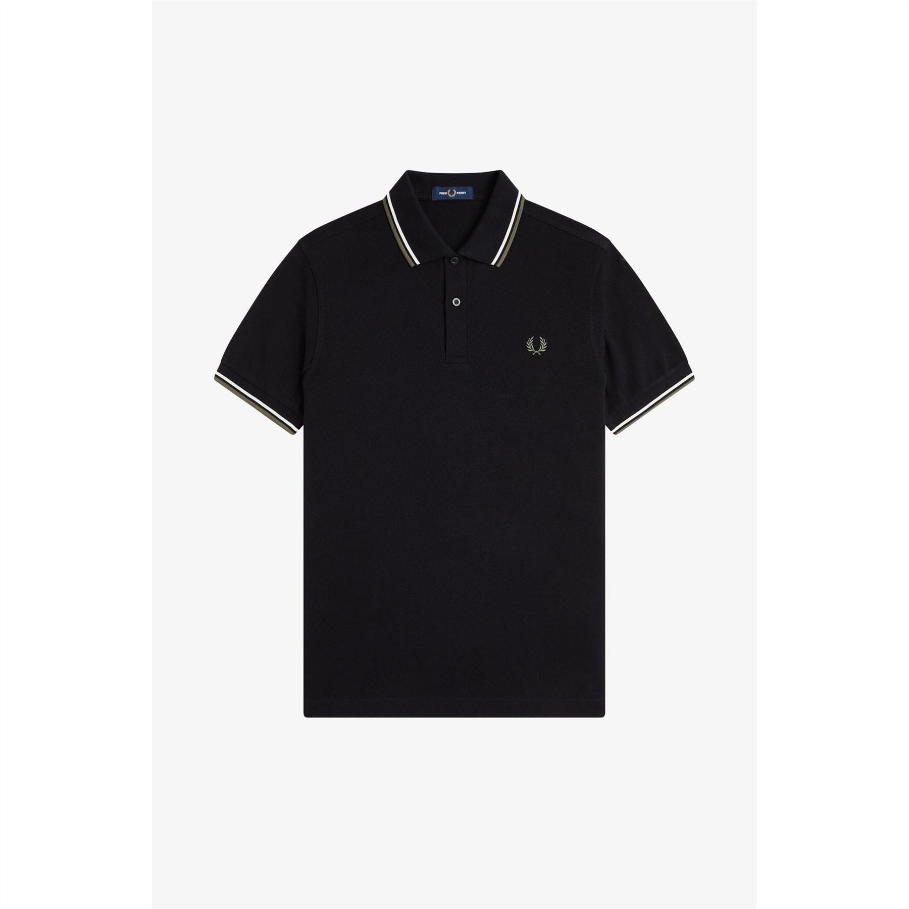 Fred Perry Sleeve Twin Tipped Polo Shirt