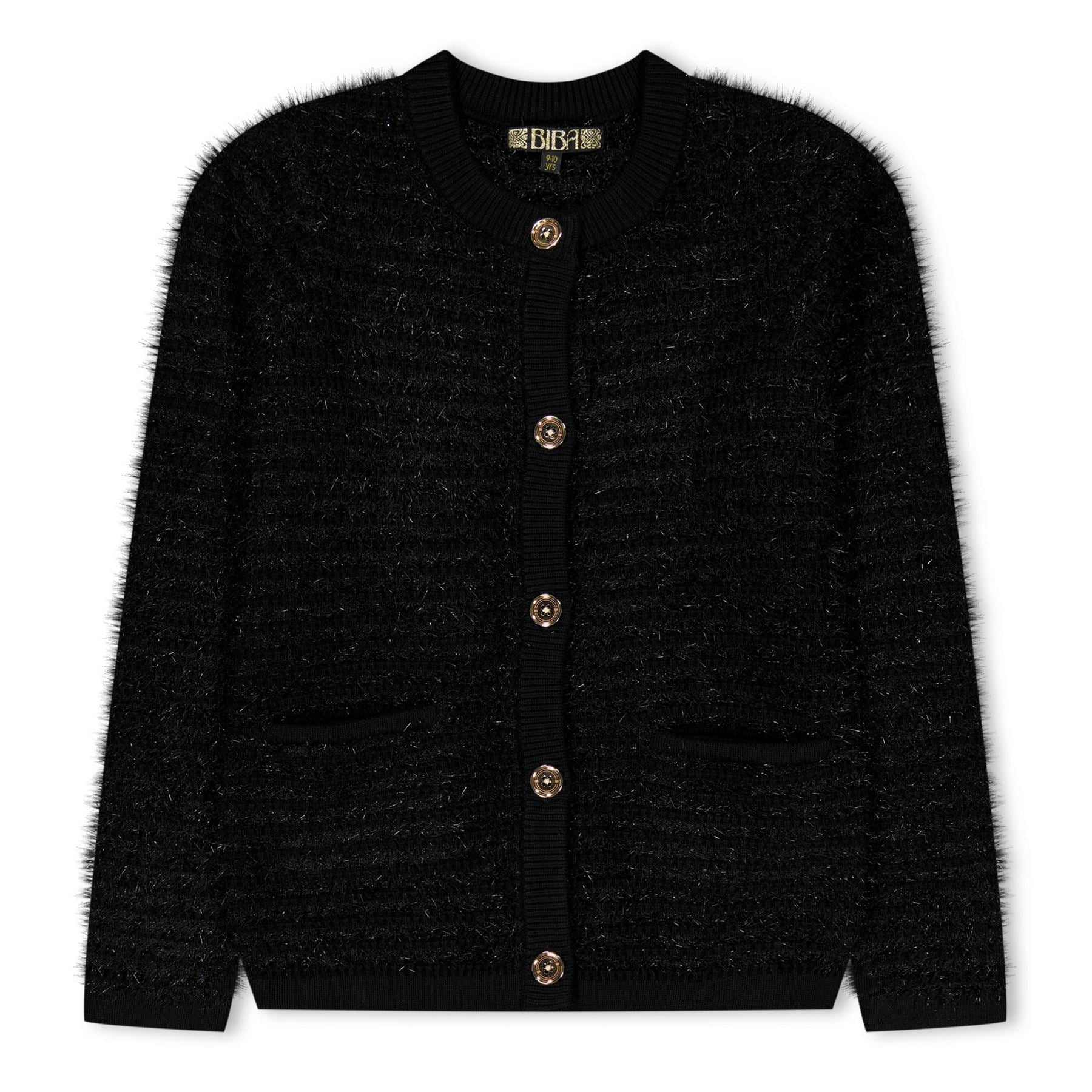 Biba Girls Fluffy Cardigan