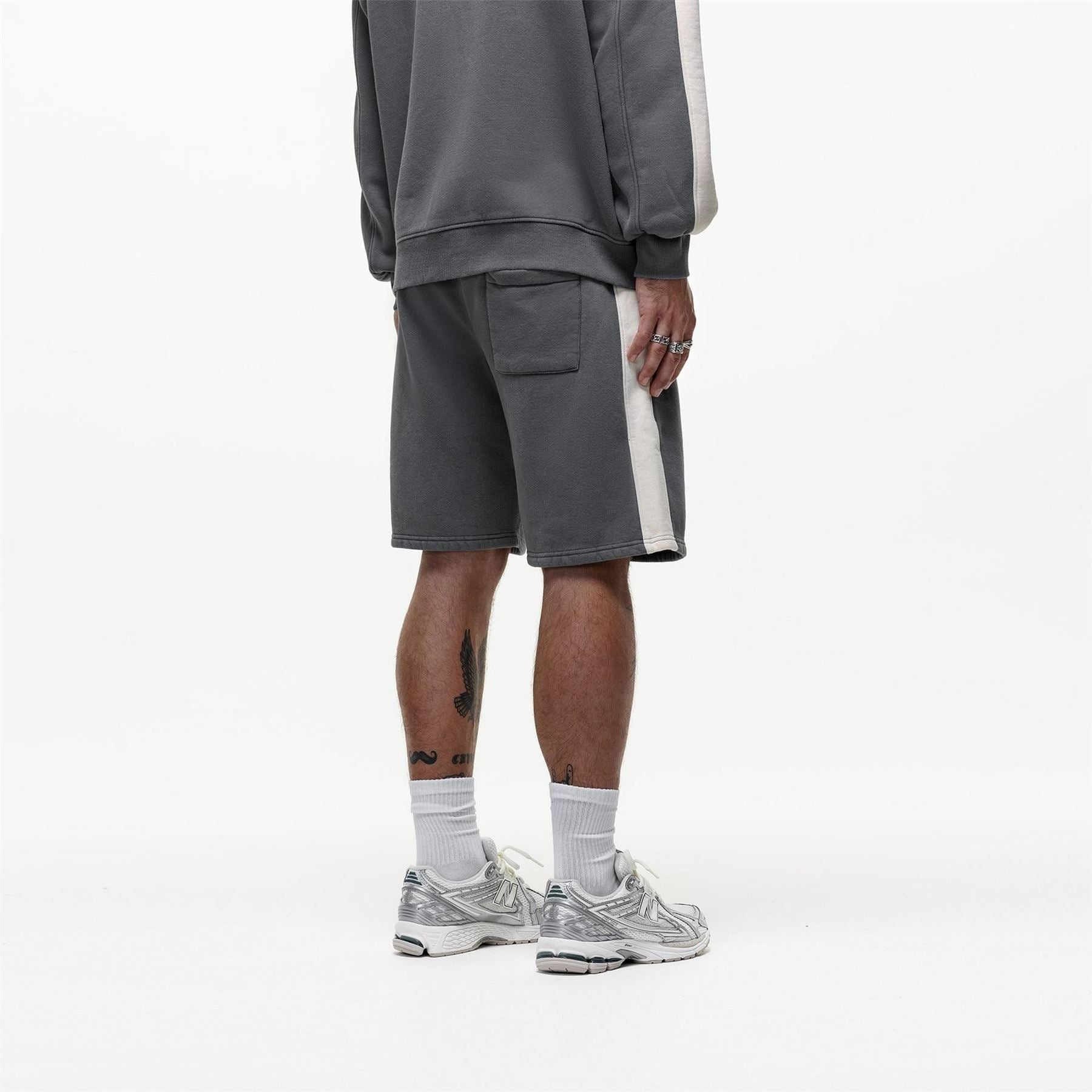 Good For Nothing Track Sweatshorts Grey