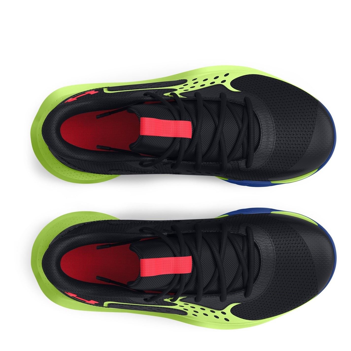 Under Armour Kids Jet 23 Graphic Print Basketball Canvas Low Top Sneakers