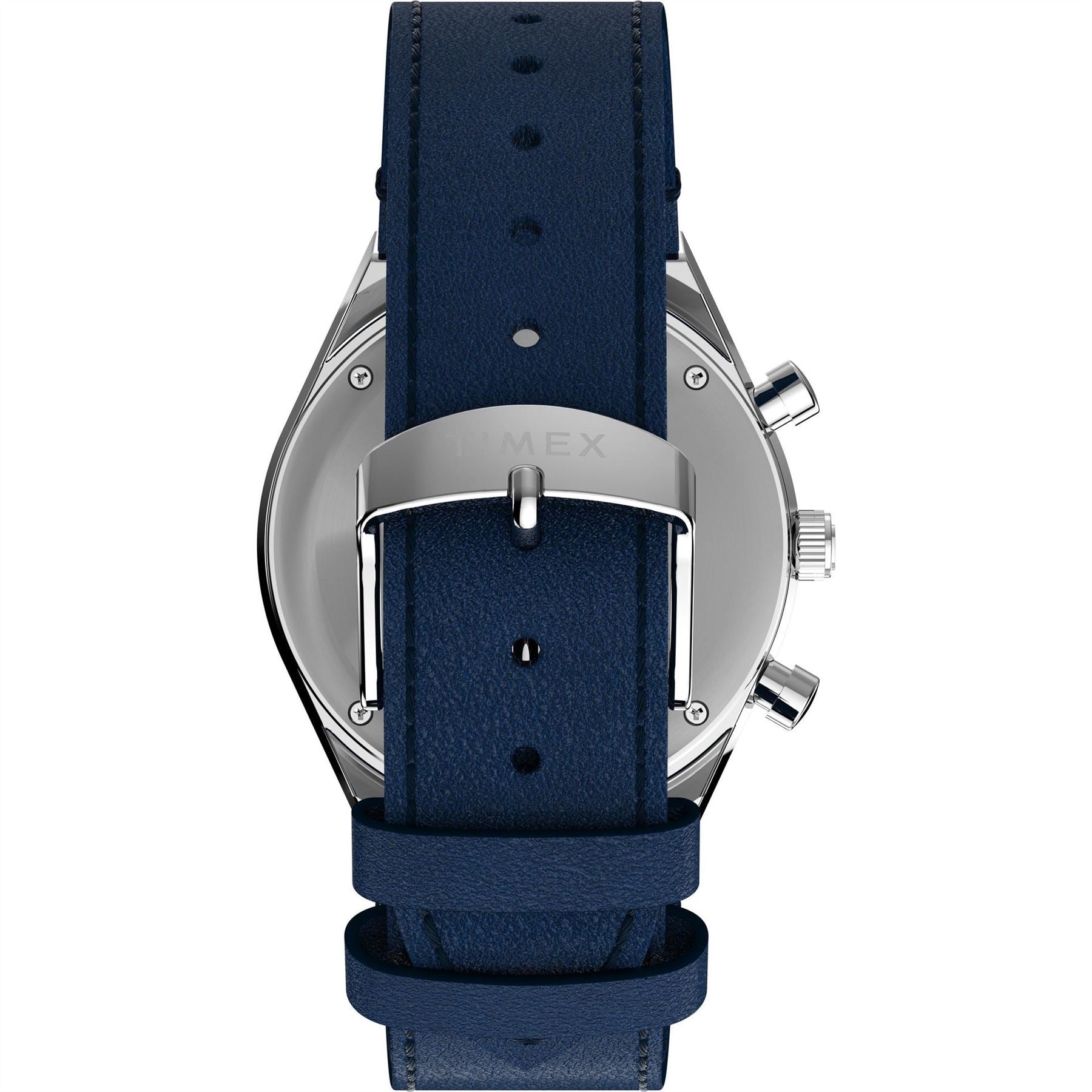 Timex Q Chronograph Racing Steel Bracelet Analogue Watch