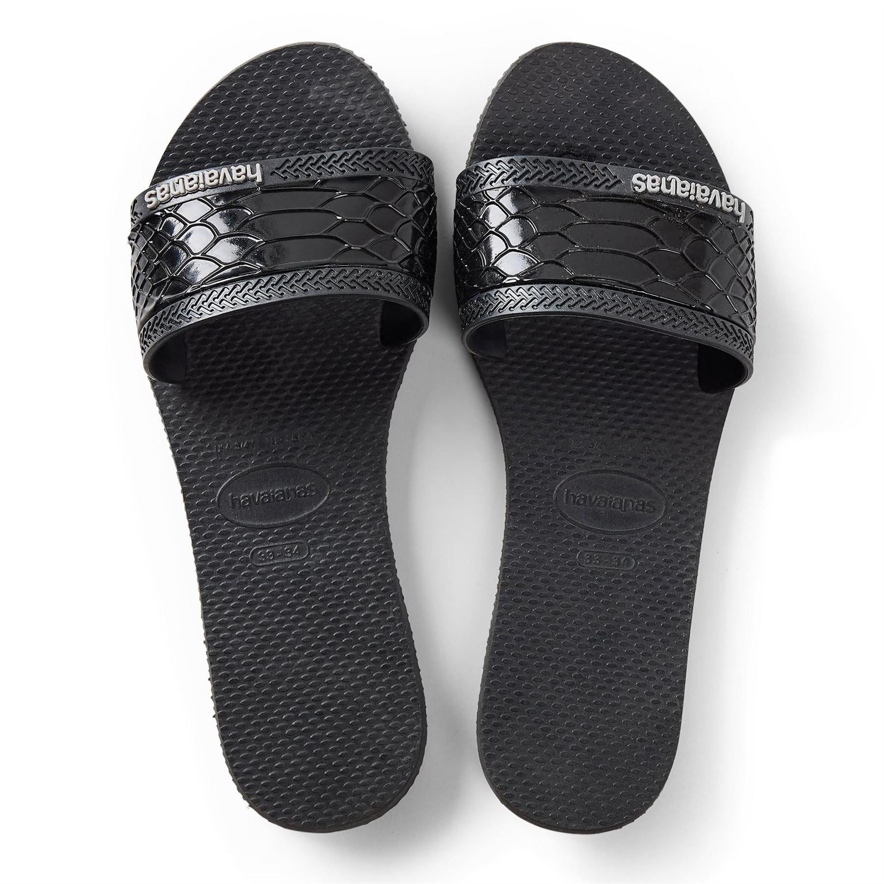 Havaianas Kids Hav. You Angra Wild Black Flip Flops