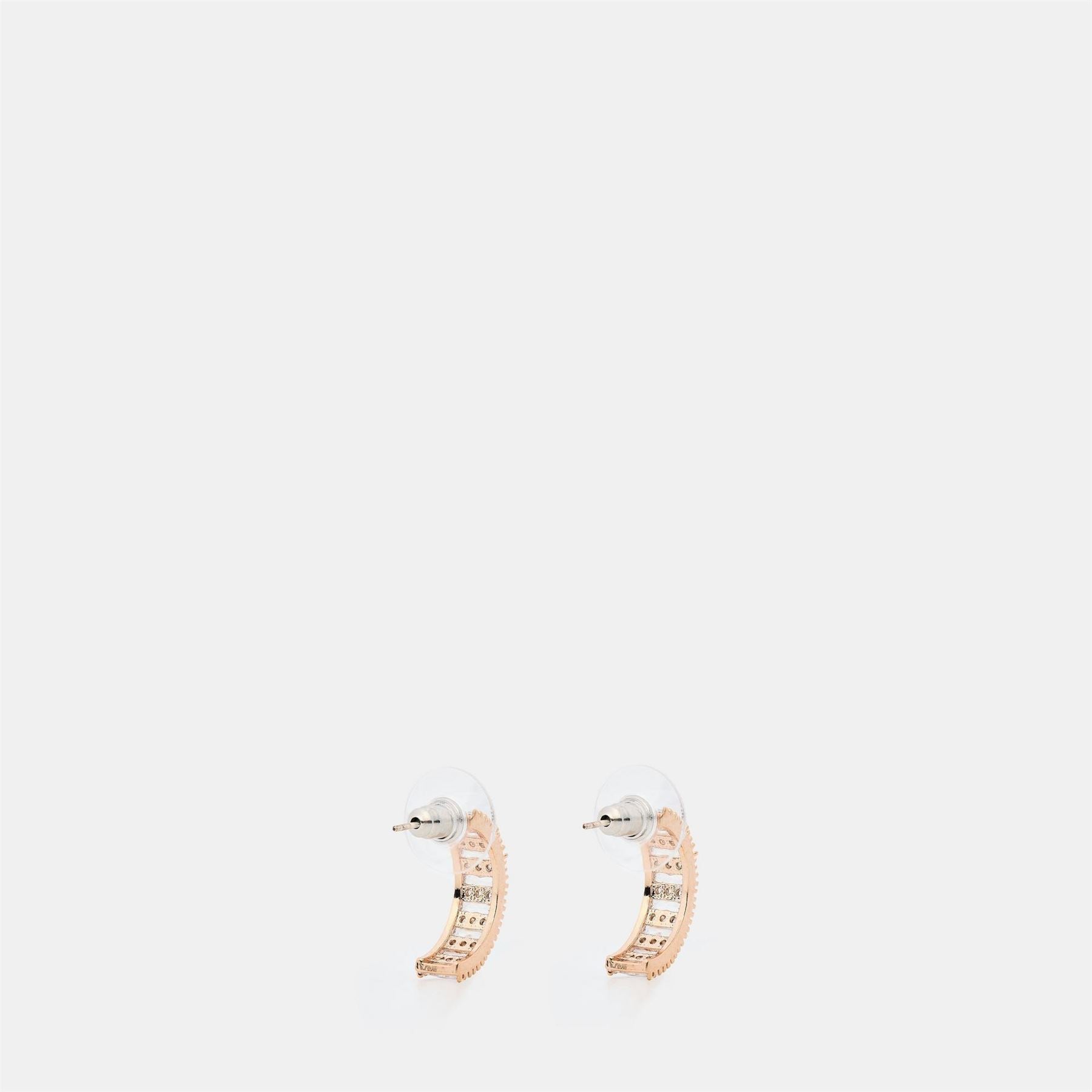 Mason Knight Yager Baugette Hoop Earring