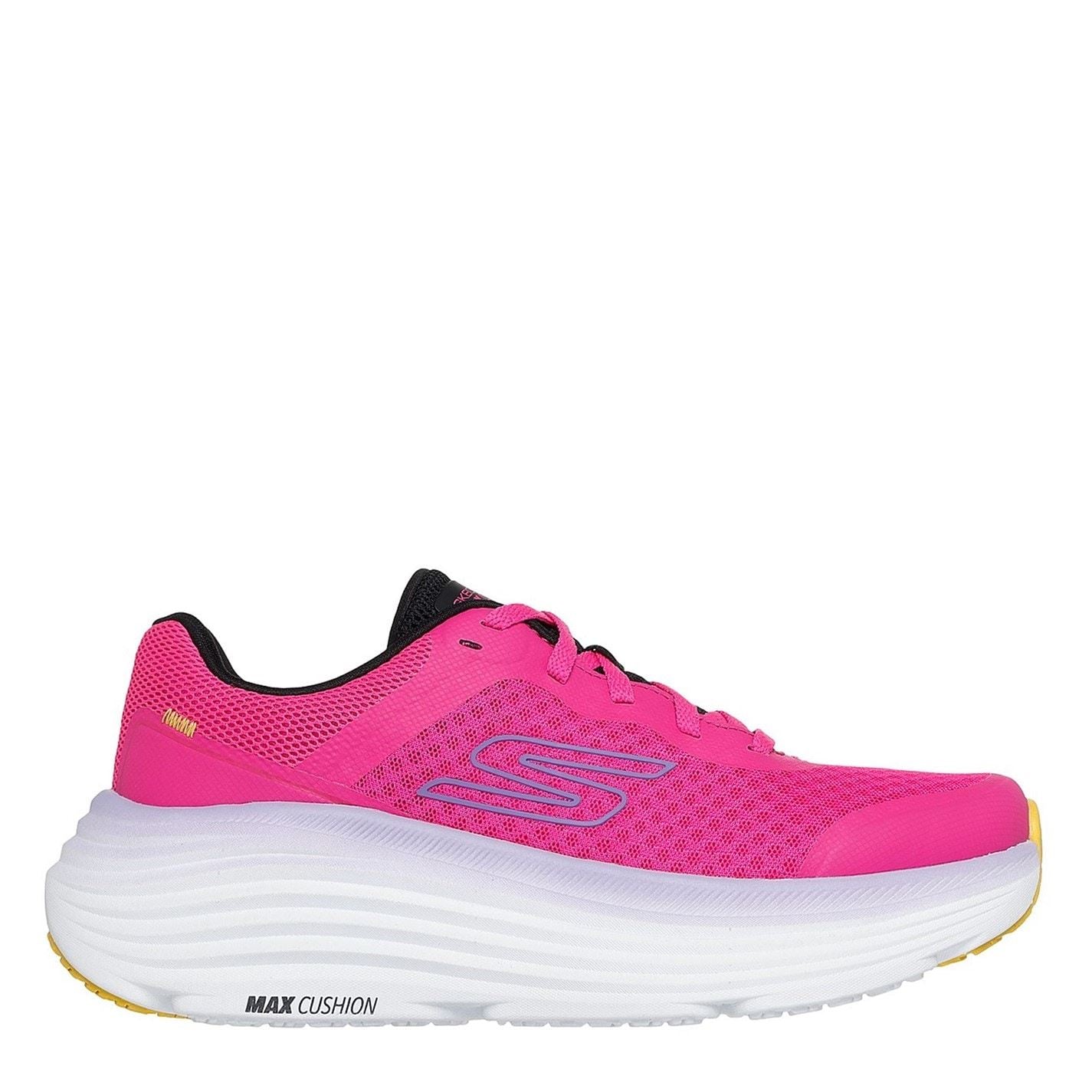 Skechers Womens Engineered Mesh Lace Up W Hm Detail Low Top Trainers