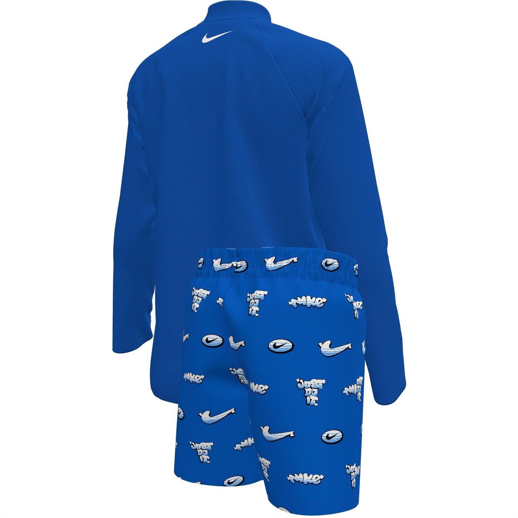 Nike Set Swim Set Little Kids (boys) Long Sleeve Top  And  Short Set