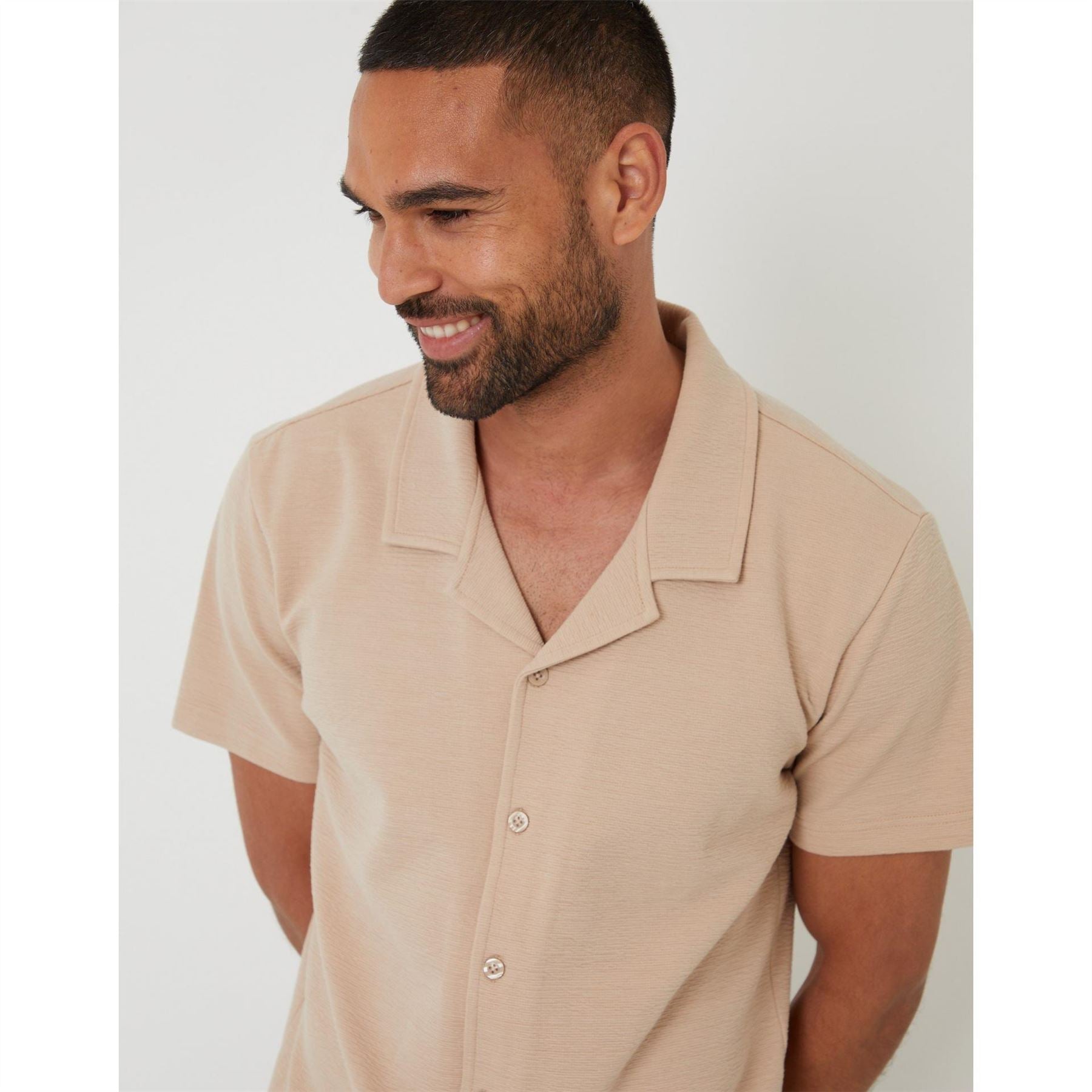 Threadbare Embley Relaxed Fit Short Sleeve Shirt