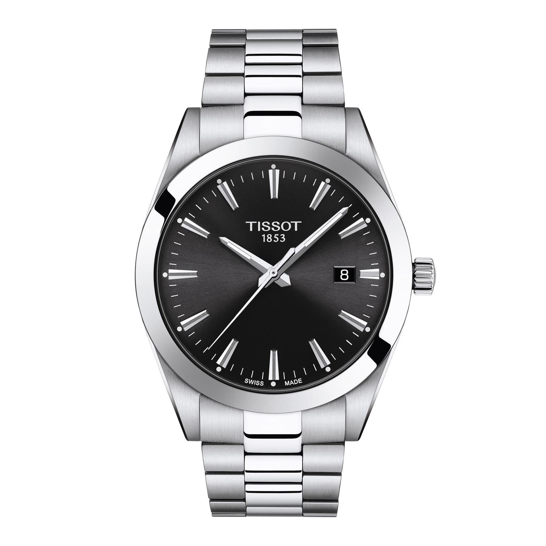 Tissot Stainless Steel 40mm Water Resistant Analogue Quartz Watch