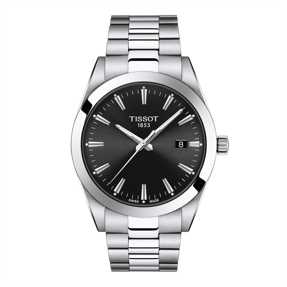 Tissot Stainless Steel 40mm Water Resistant Analogue Quartz Watch