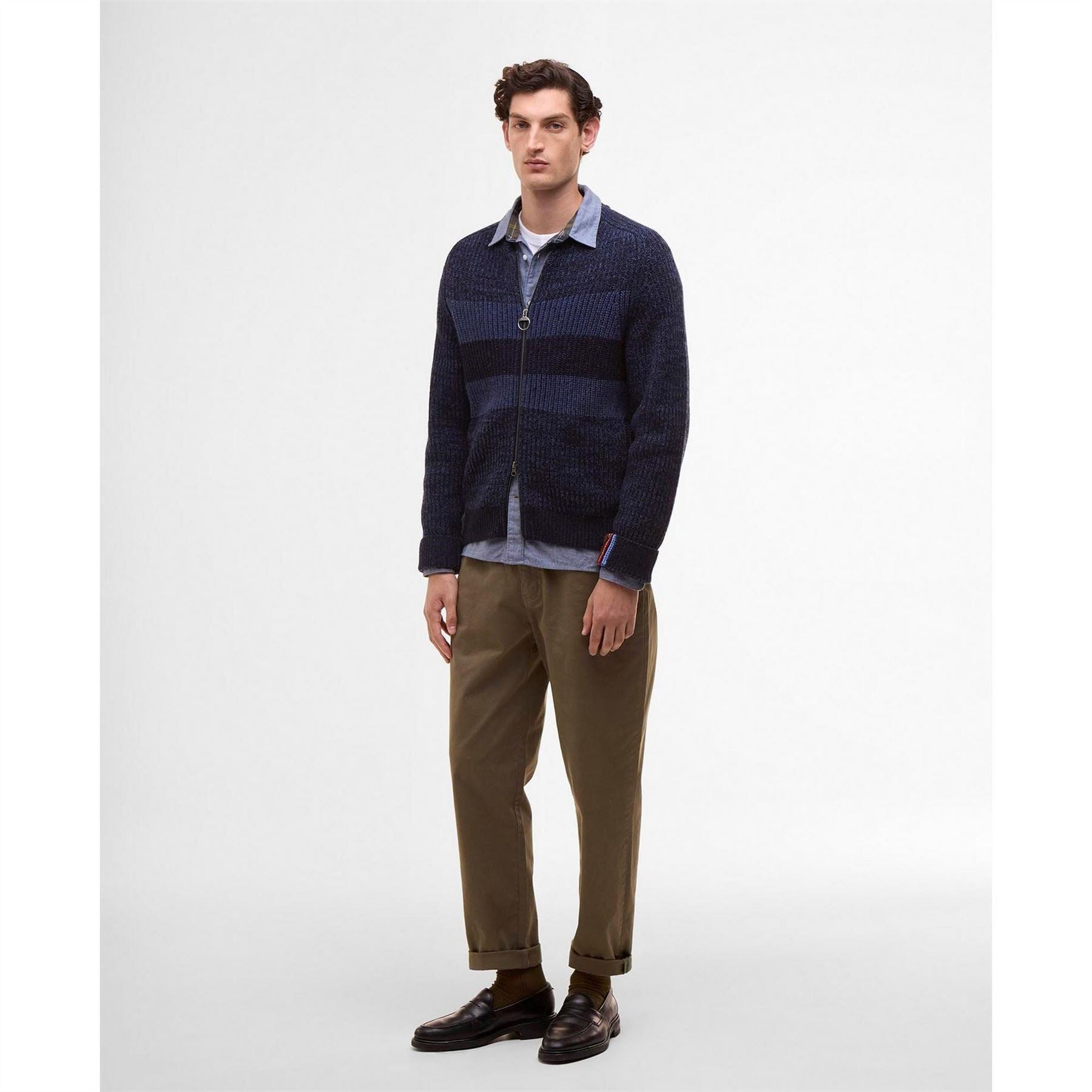 Paul Smith X Barbour Paul Smith Knitted Bomber Jacket