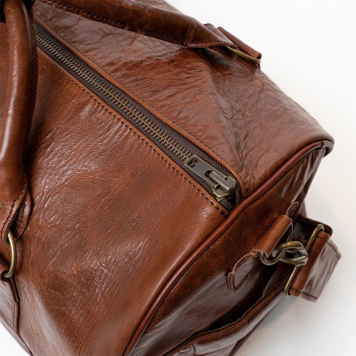 Everlast 1910 Leather Holdall Bag