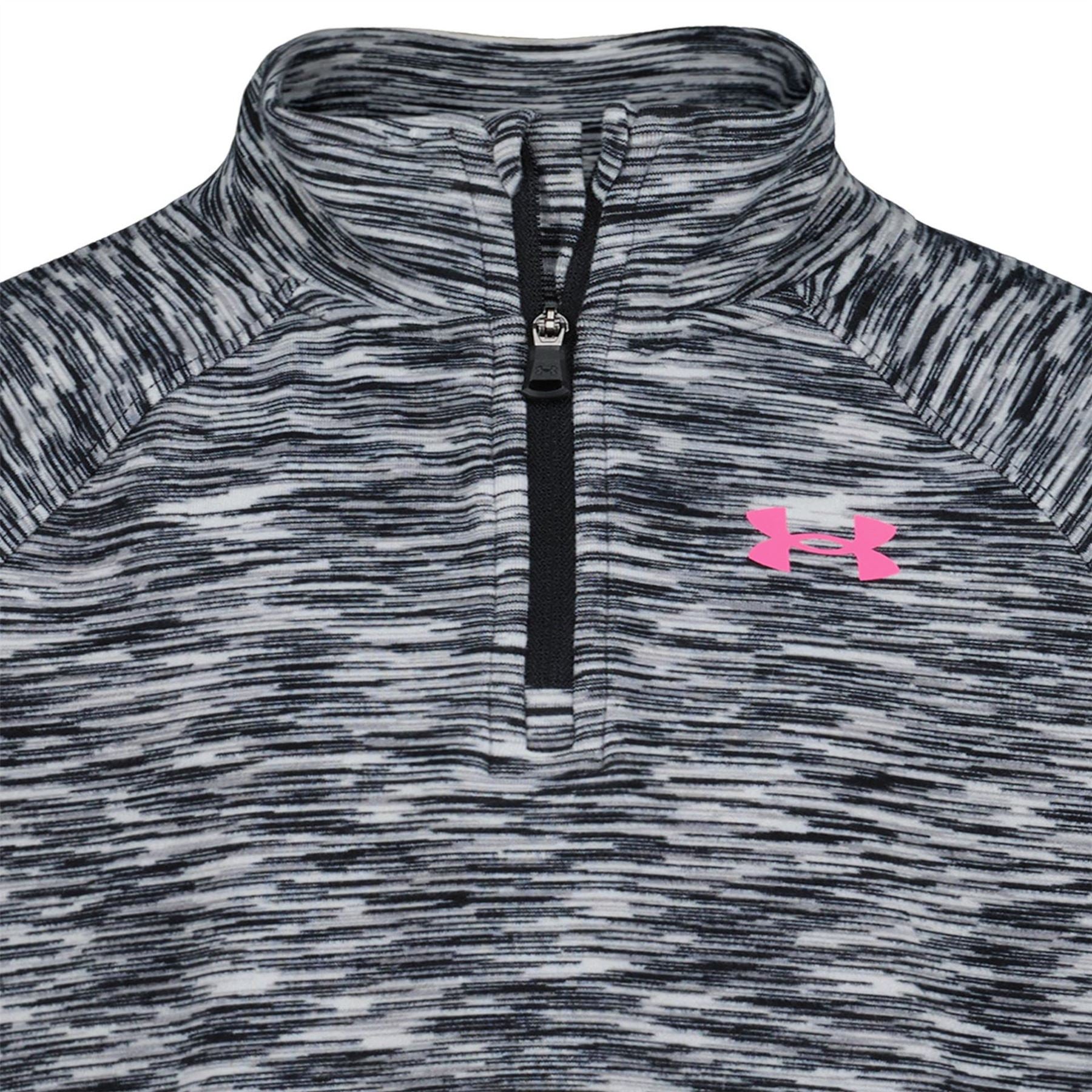 Under Armour Quarter Zip Neck Long Sleeve Sweater Top Pant Set