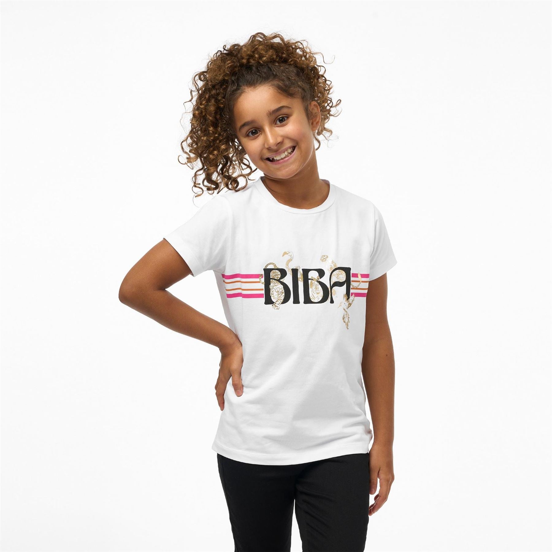 Biba Girls Logo T-Shirt
