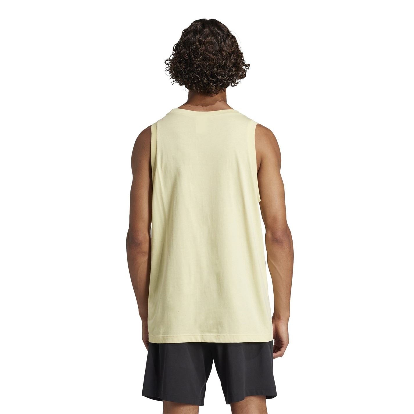 adidas Mens Essentials Small Logo Tank Top
