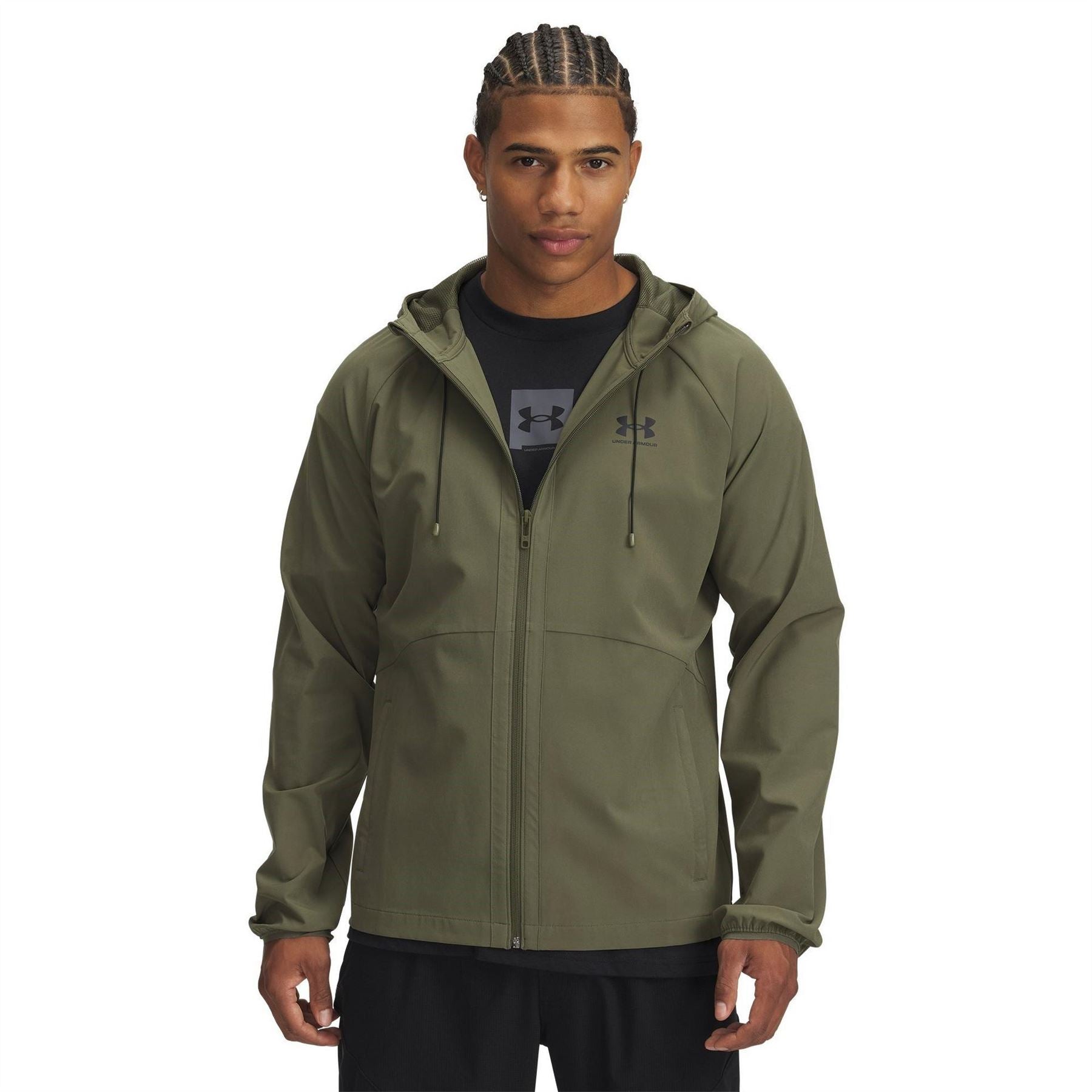 Under Armour Hooded Relaxed Fit Windbreaker Jacket