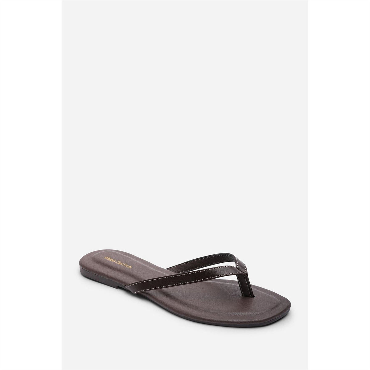 Wheres That From Flip Flop Sandal With Contrast Stitch Detail