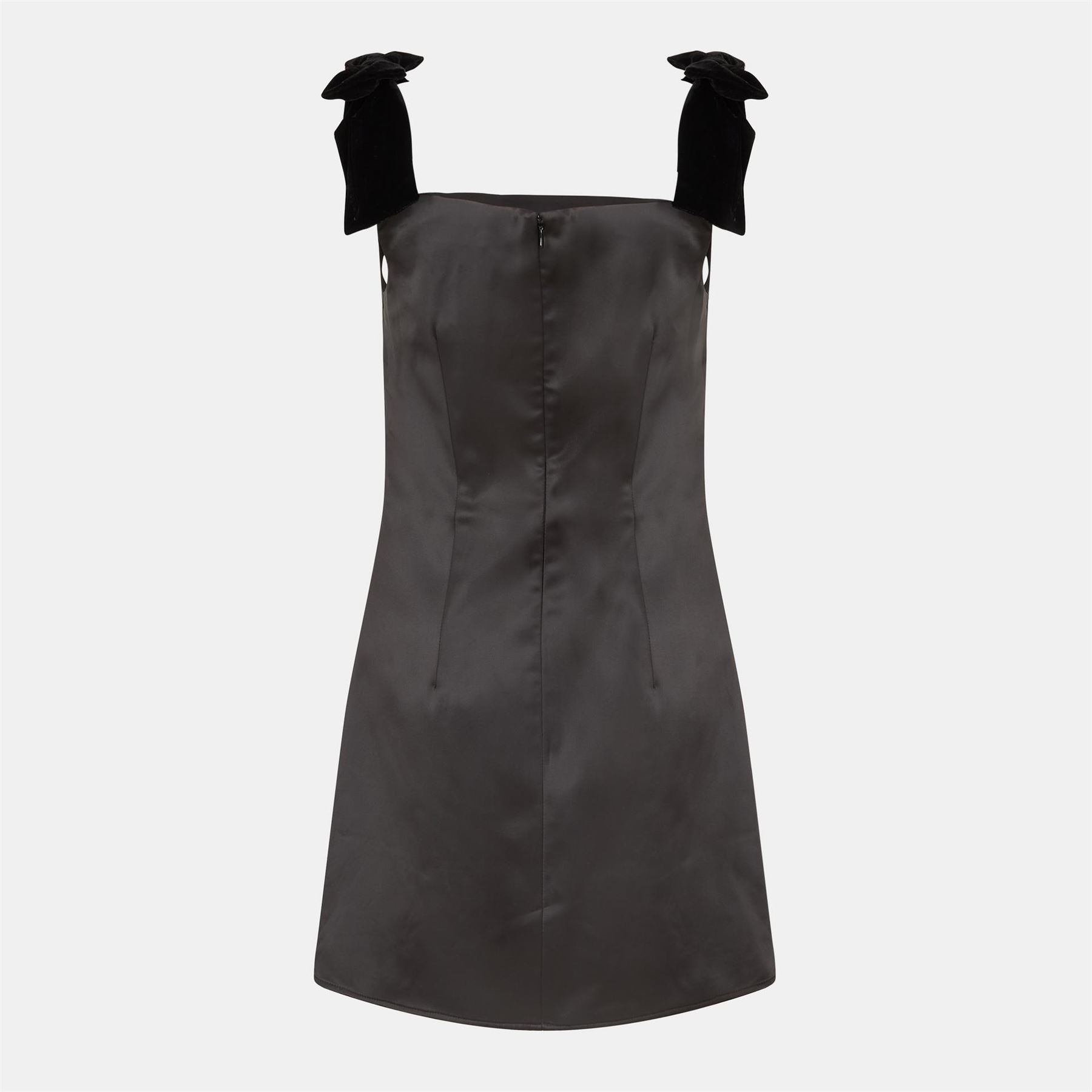 French Connection Carey Square Neck Mini A-Line Dress