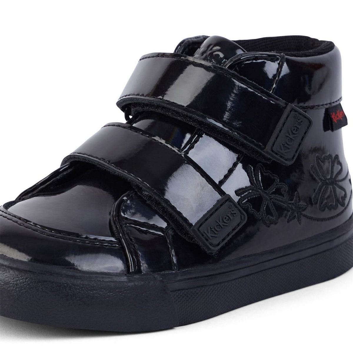 Kickers Tovni Hi Stardust Patent Boots