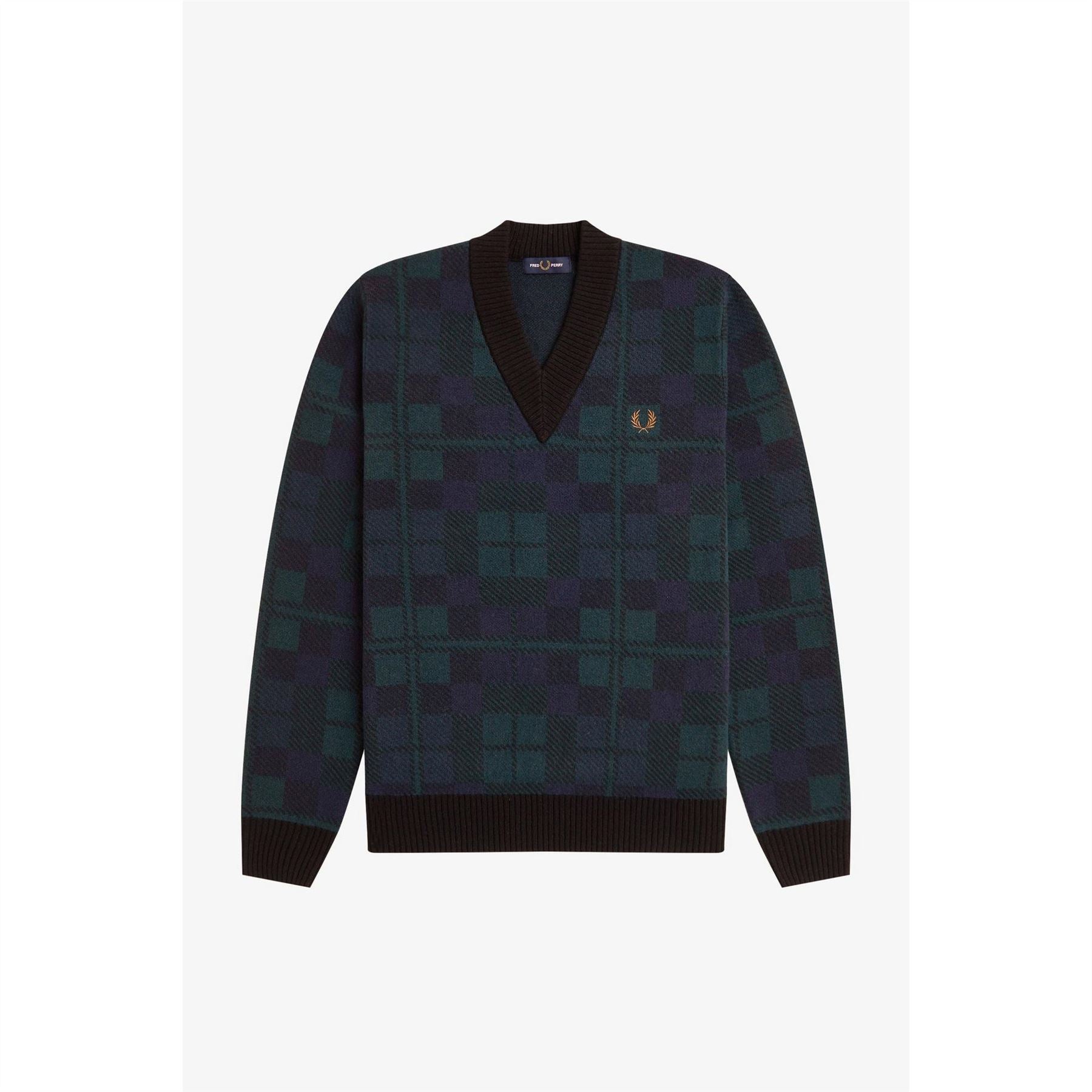 Fred Perry Blackwatch Crew Neck Jumper