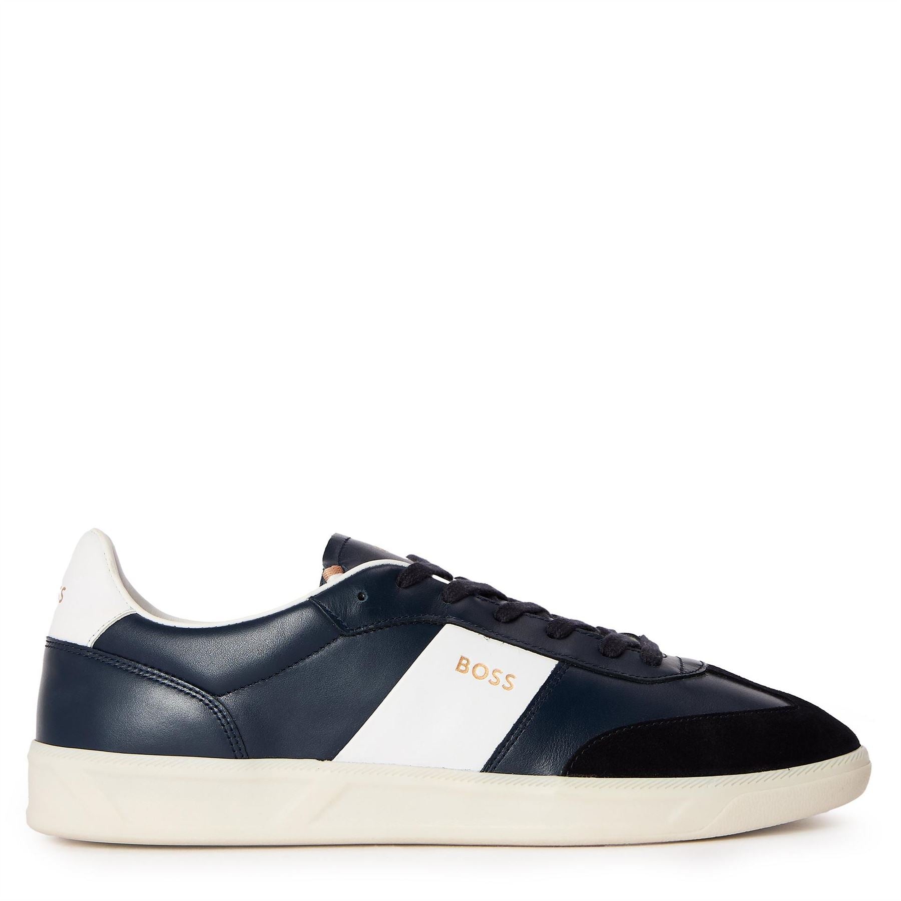 Boss Brandon Leather Low Top Trainers
