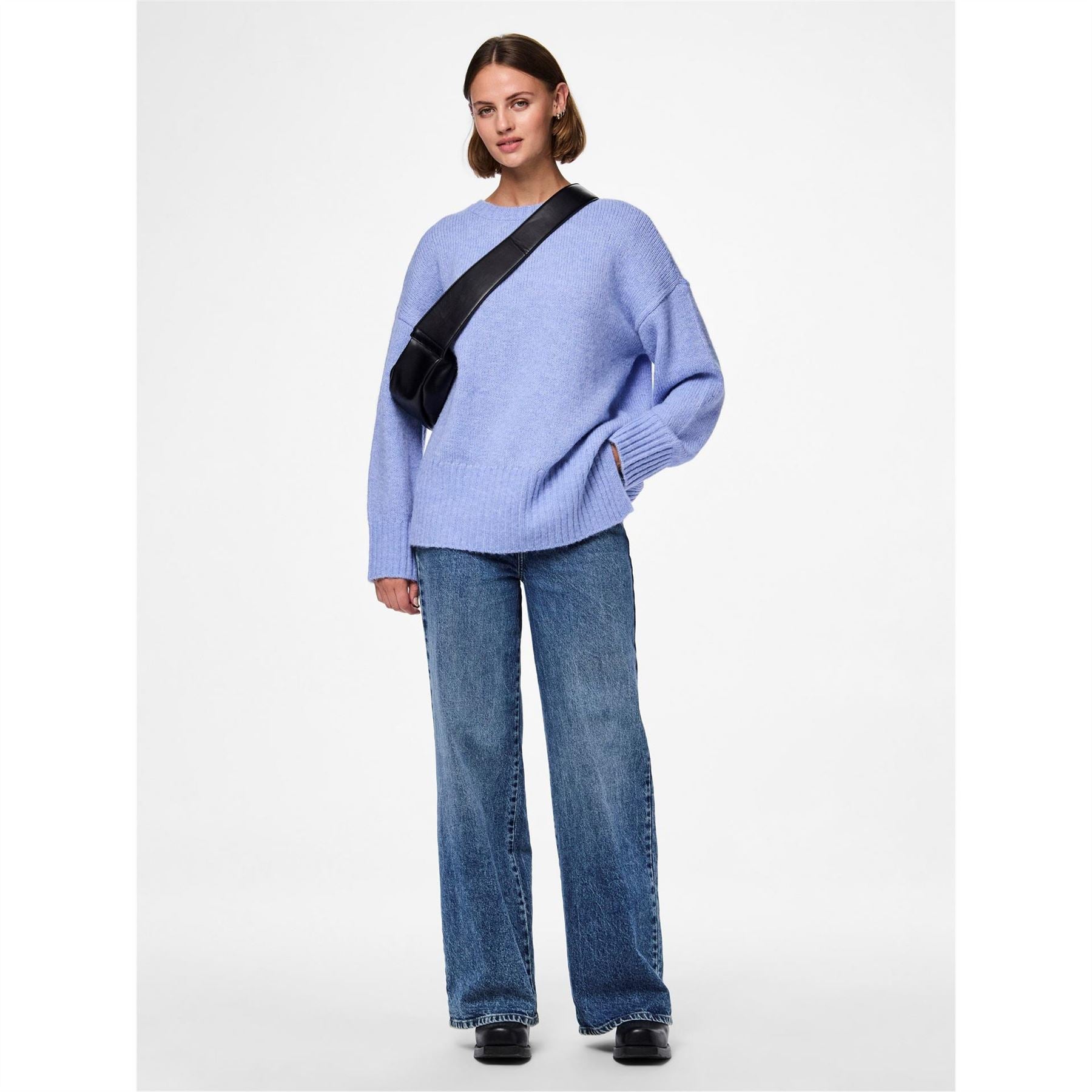 Pieces Oversize Fit Drop Shoulder Sweatshirt