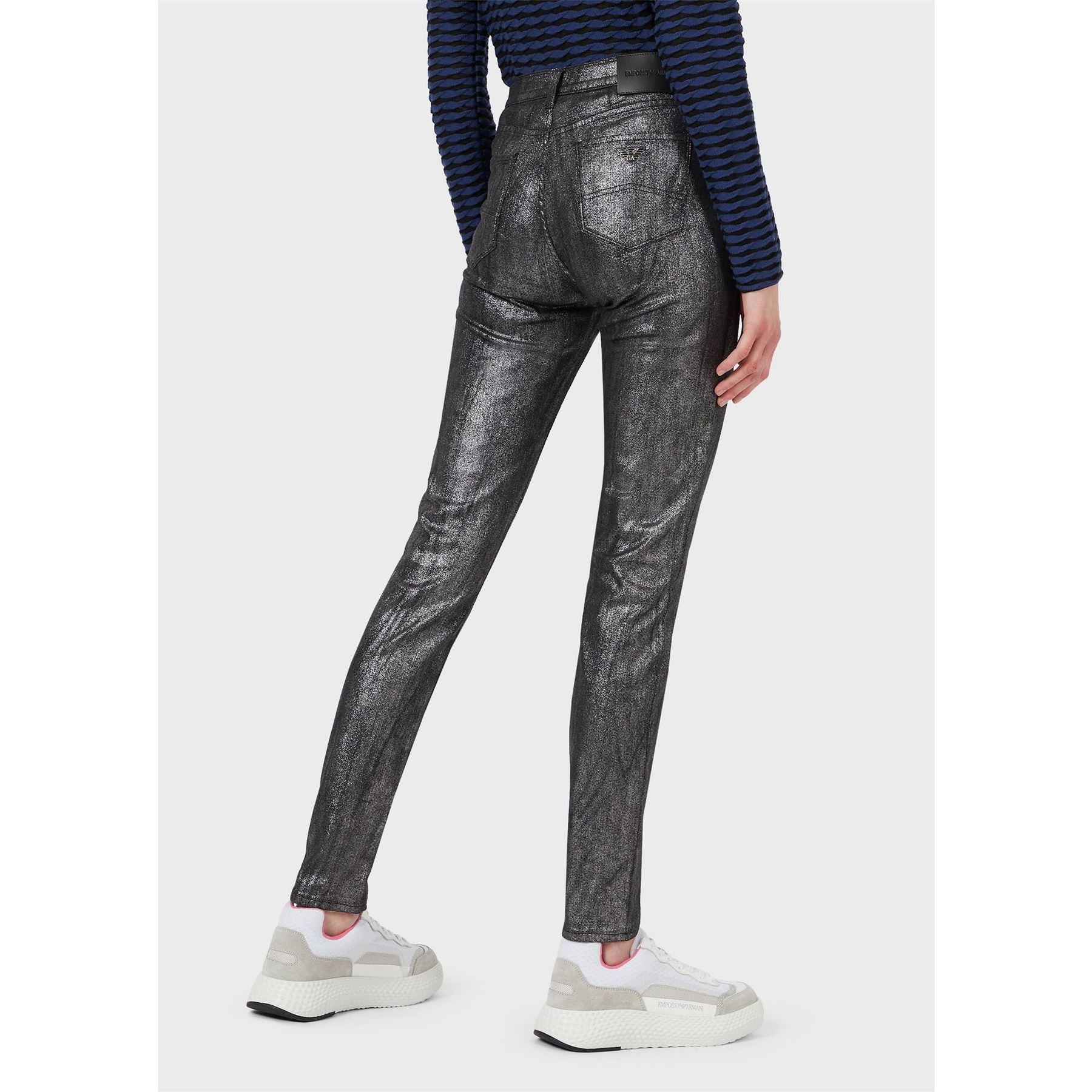 Emporio Armani Stretch Five Pocket Skinny Jeans