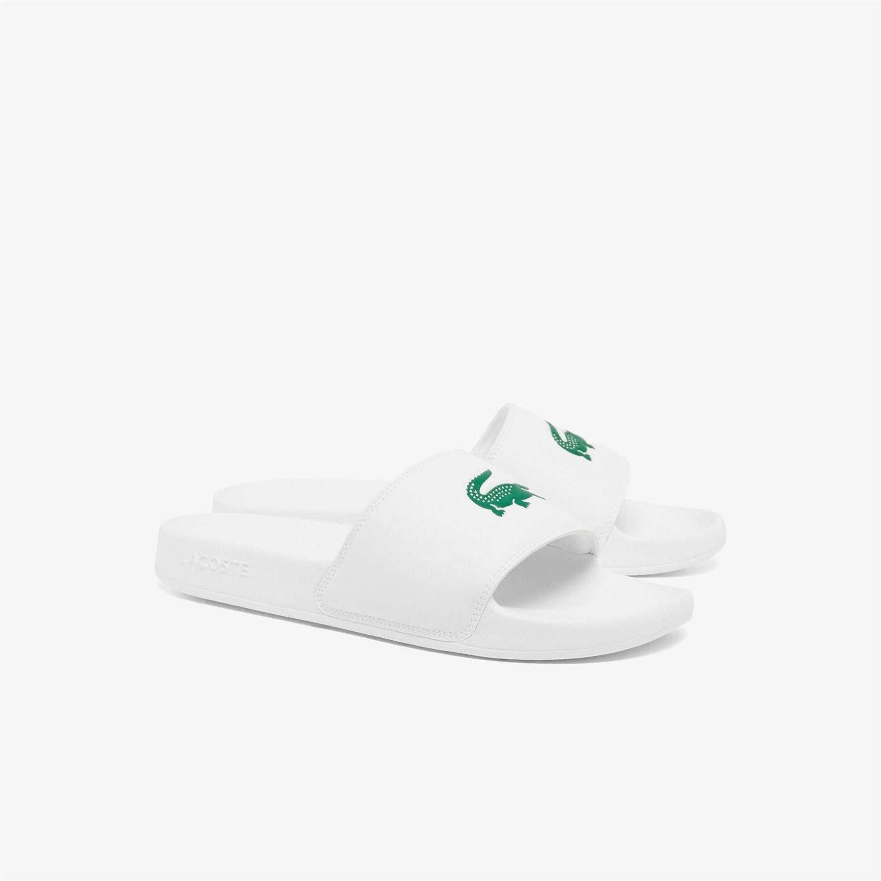 Lacoste Serve Crocodile Print Slide Mules