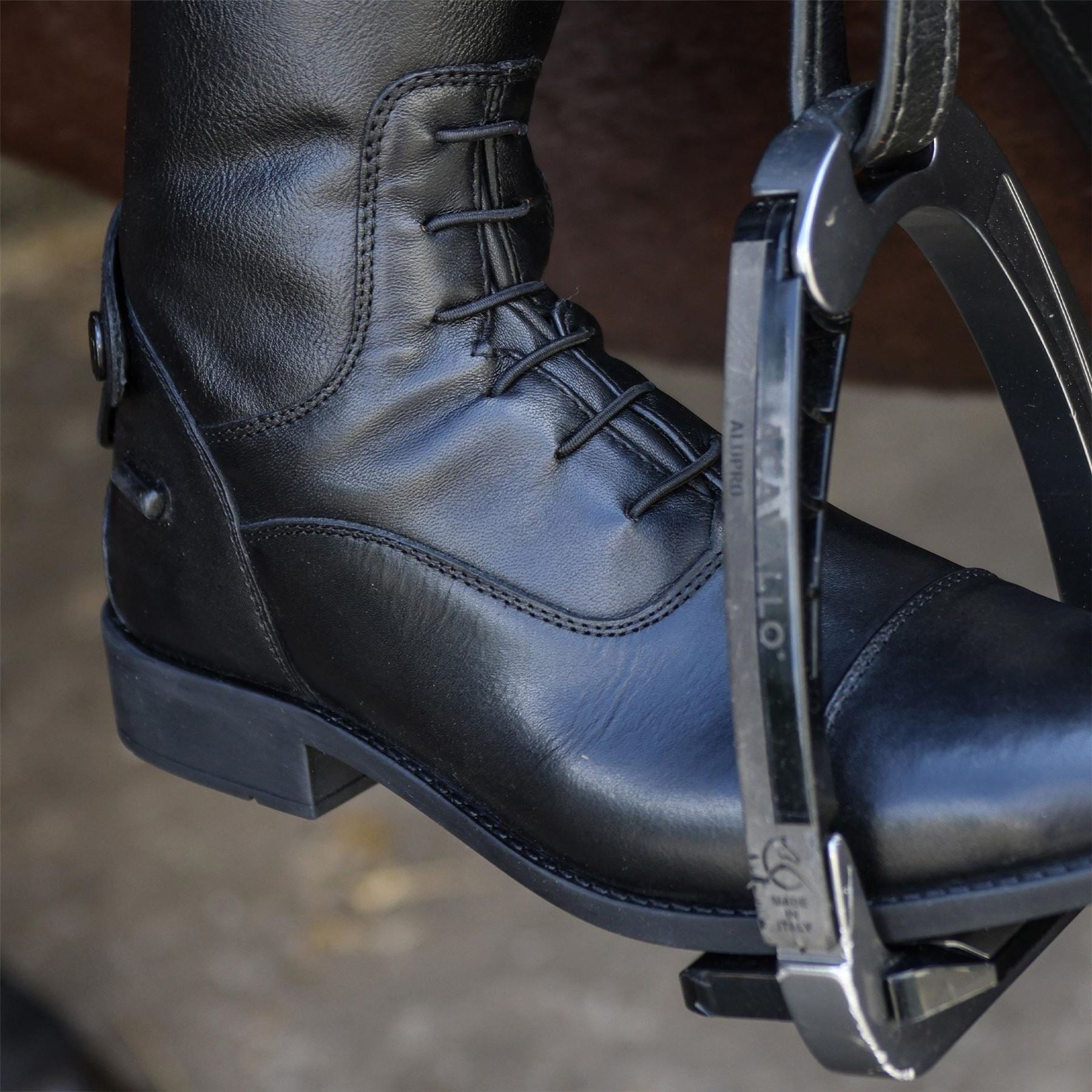 Brogini Como Laced Front Long Riding Boots