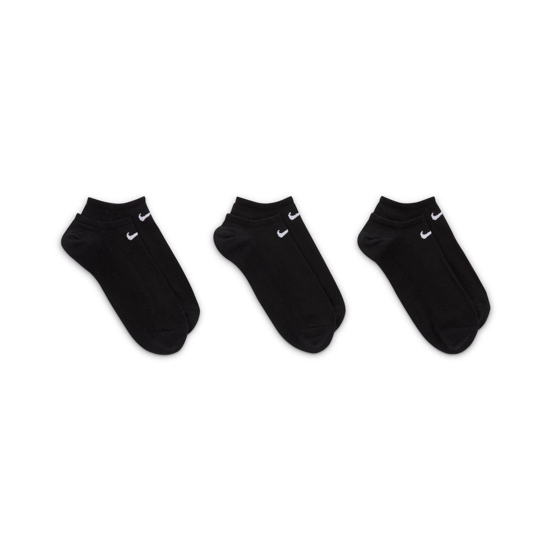 Nike 3 Pack No Show Socks Mens